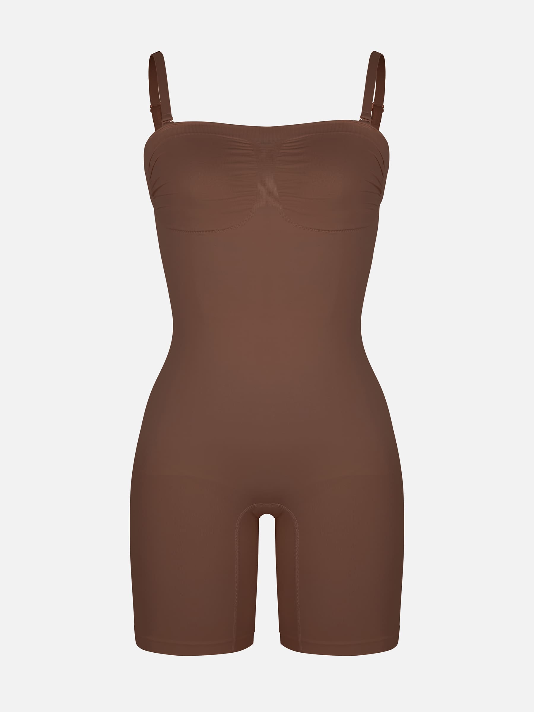 Feelingirl nahtloser trägerloser Body mit abnehmbaren Trägern