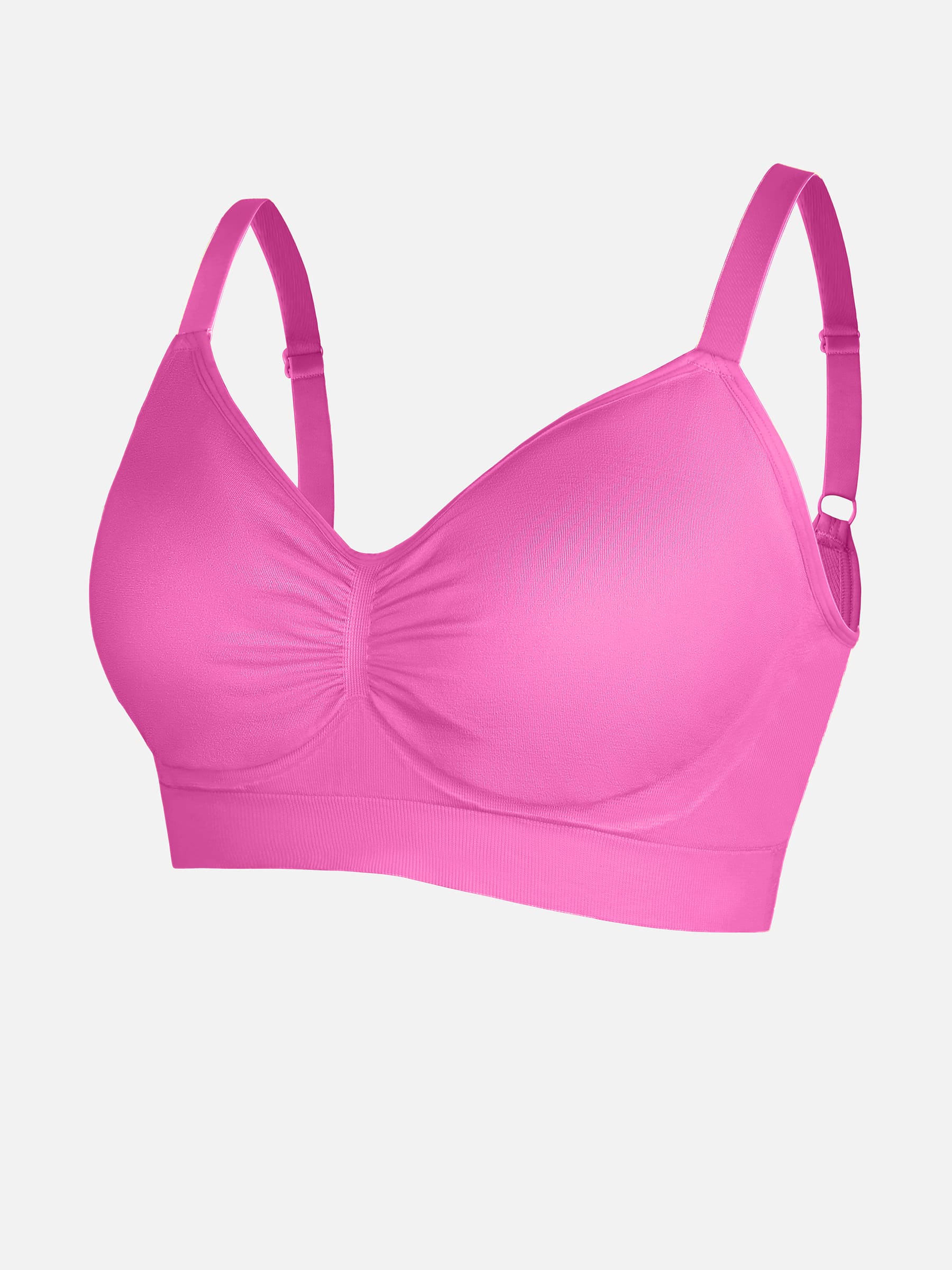 Feelingirl Seamless Everyday Bra with Built-In Soft Padding Bundle