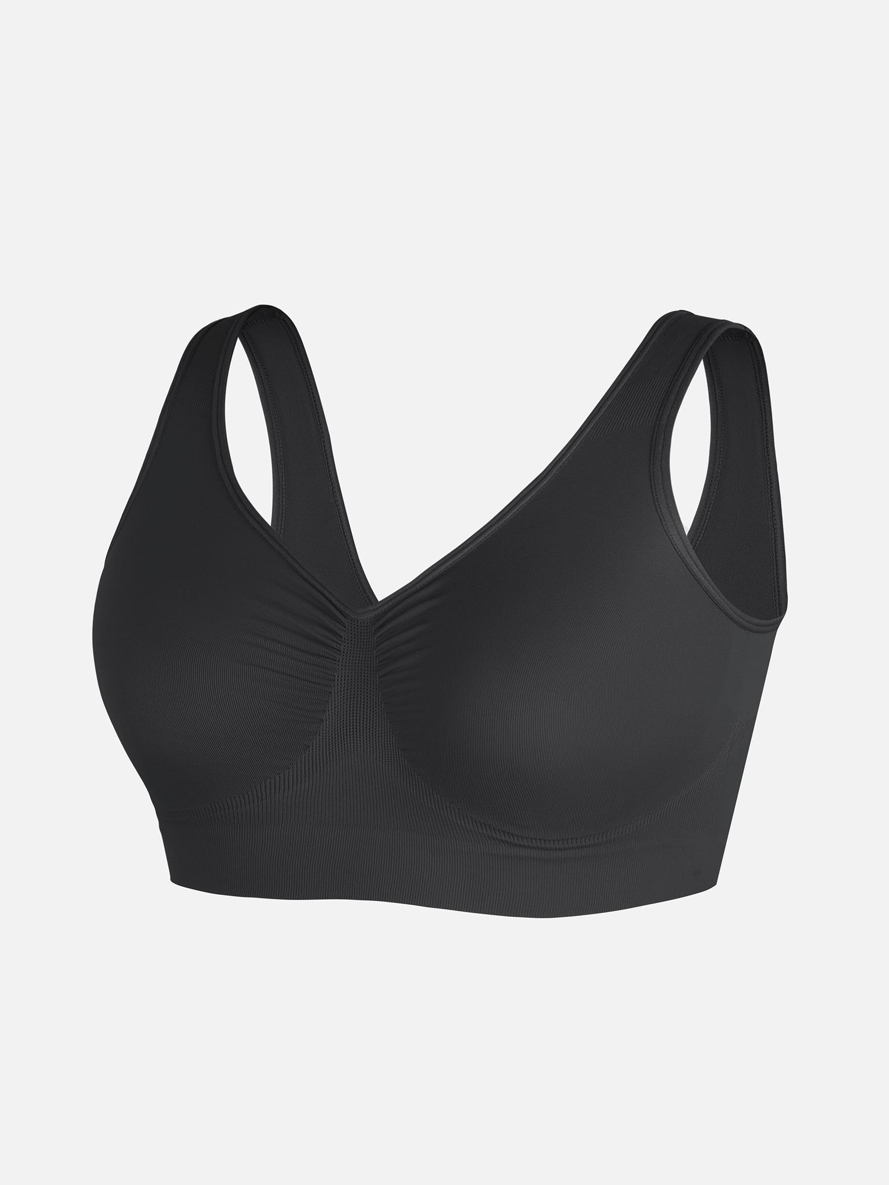 Feelingirl Seamless Wide Straps Everyday Bra