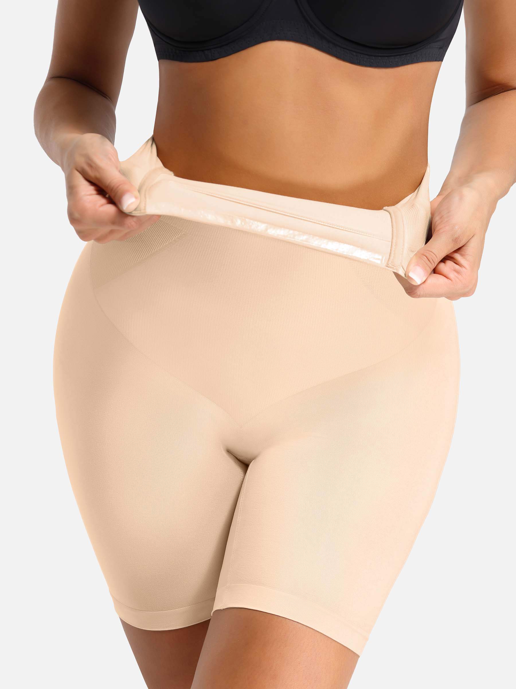 Feelingirl Anti-Slip Seamless Shapewear Shorts for Comfortable Body Shaping & Lifting