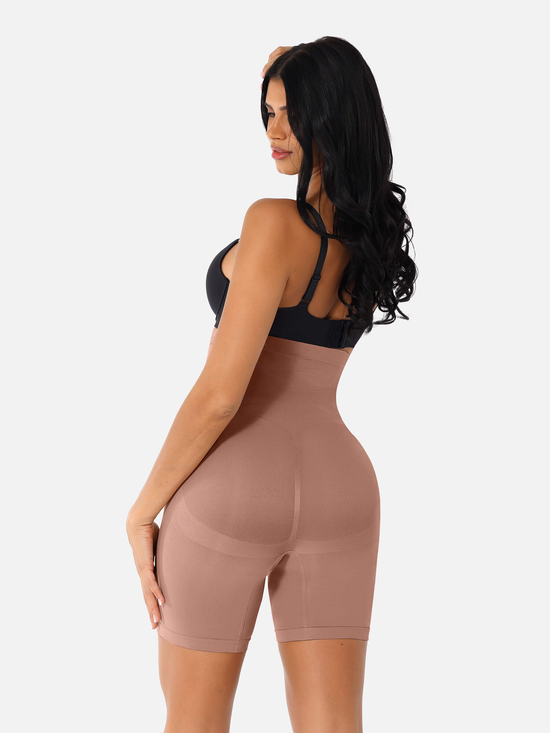 Feelingirl Anti-Slip Seamless Shapewear Shorts for Comfortable Body Shaping & Lifting