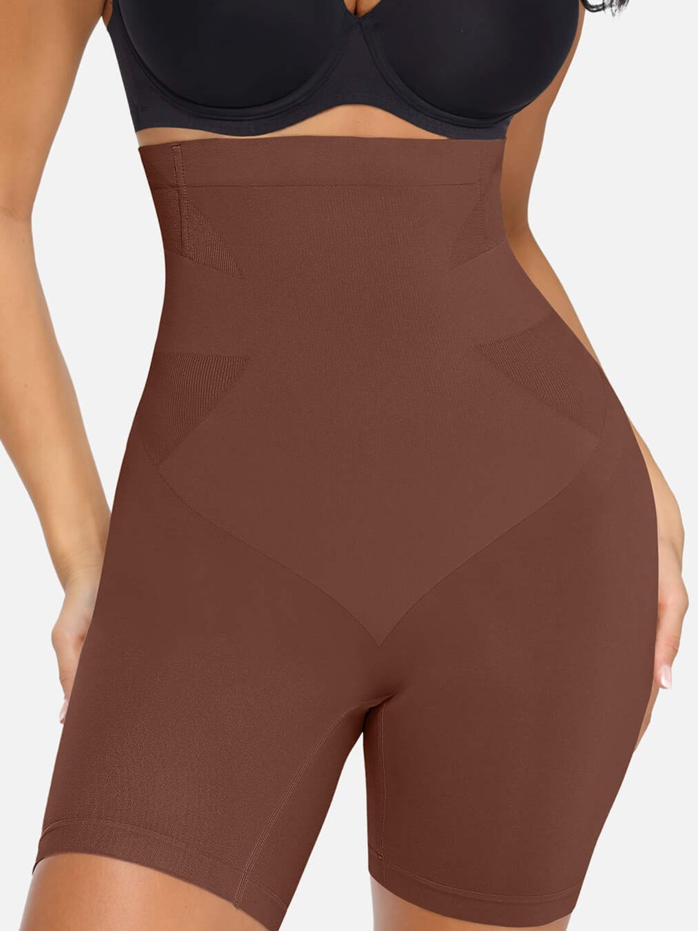 Feelingirl Anti-Slip Seamless Shapewear Shorts for Comfortable Body Shaping & Lifting