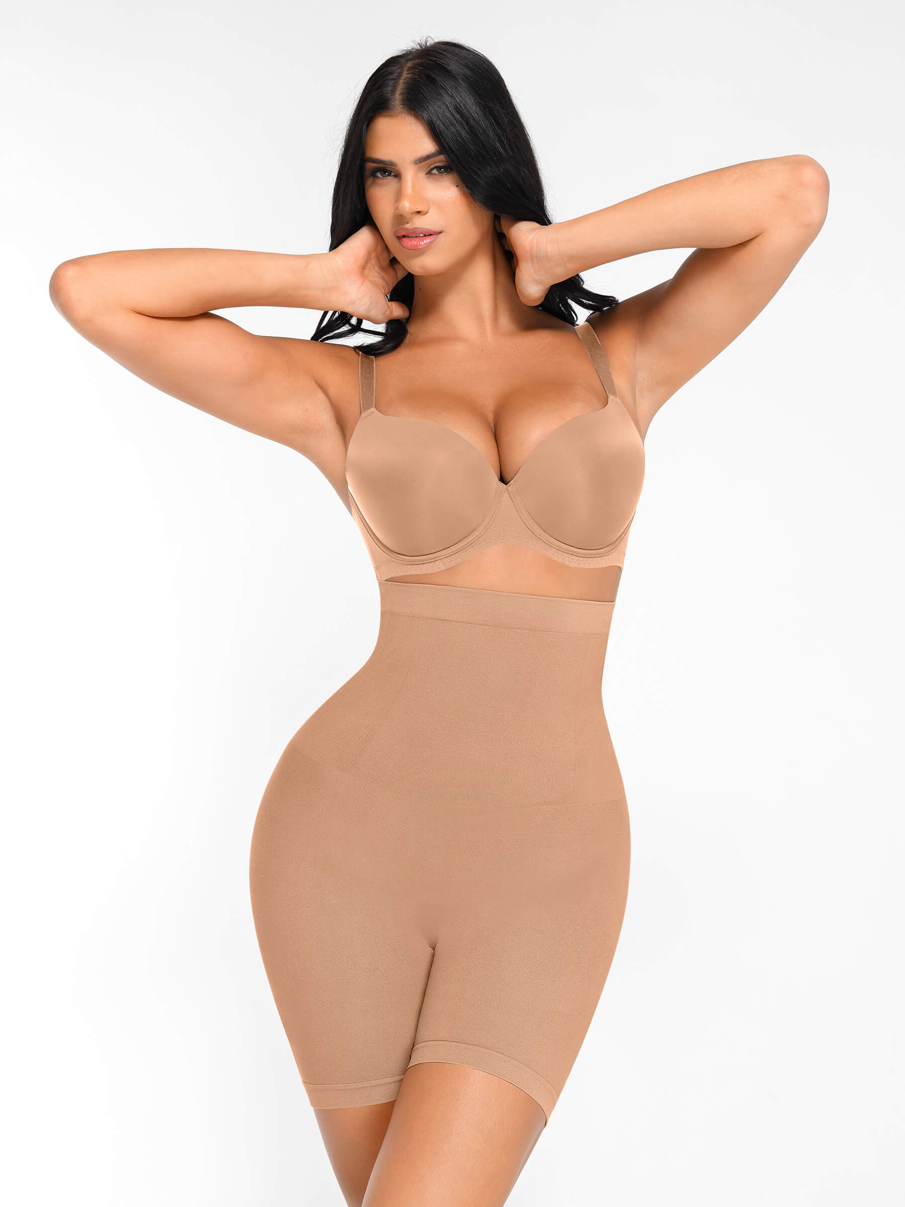 Feelingirl High Elasticity Antibacterial Crotch Shaping Compression Butt Lifter