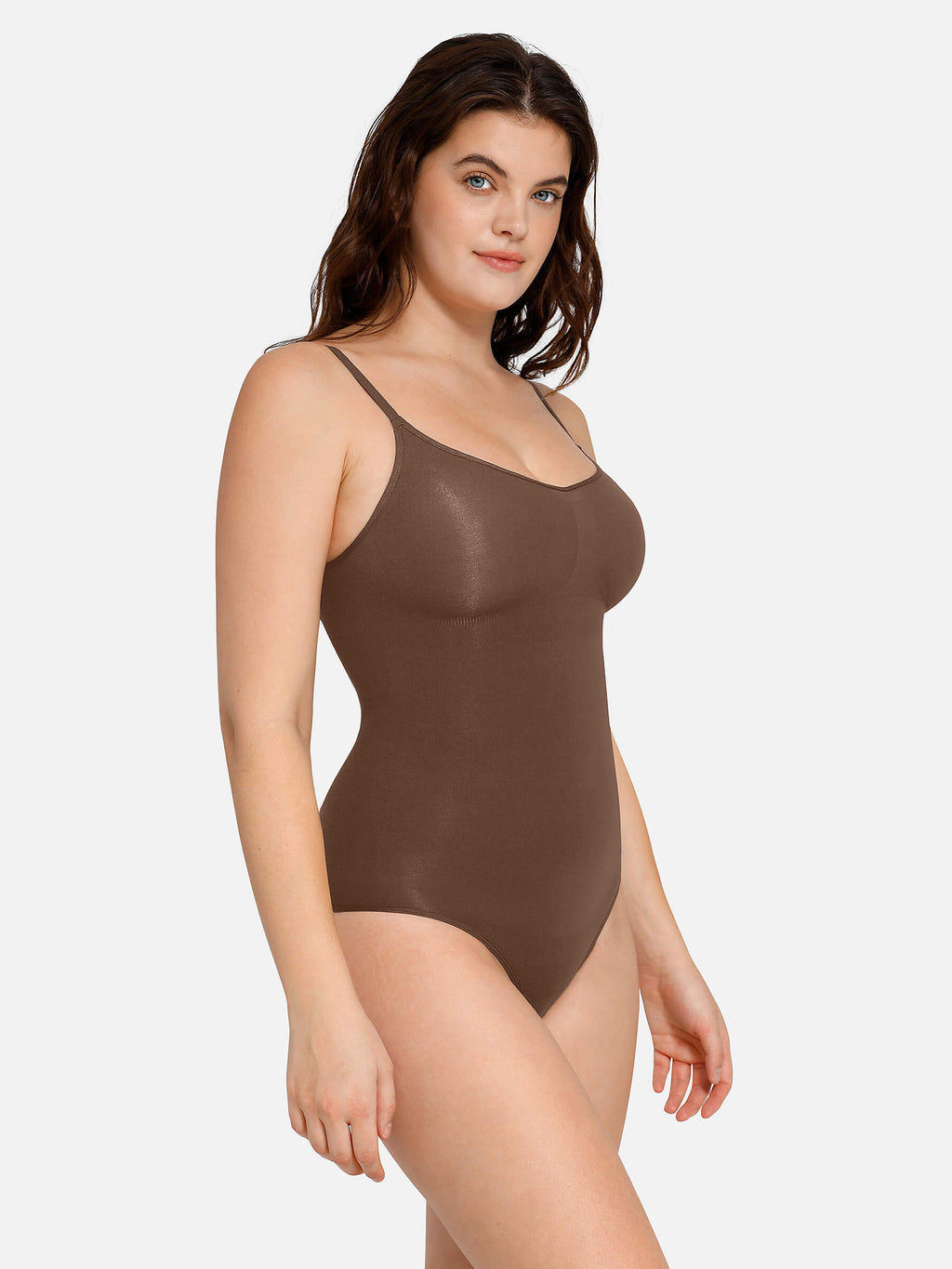 FeelinGirl Seamless Body Shaper: Tummy Control Bodysuit with Backless Design