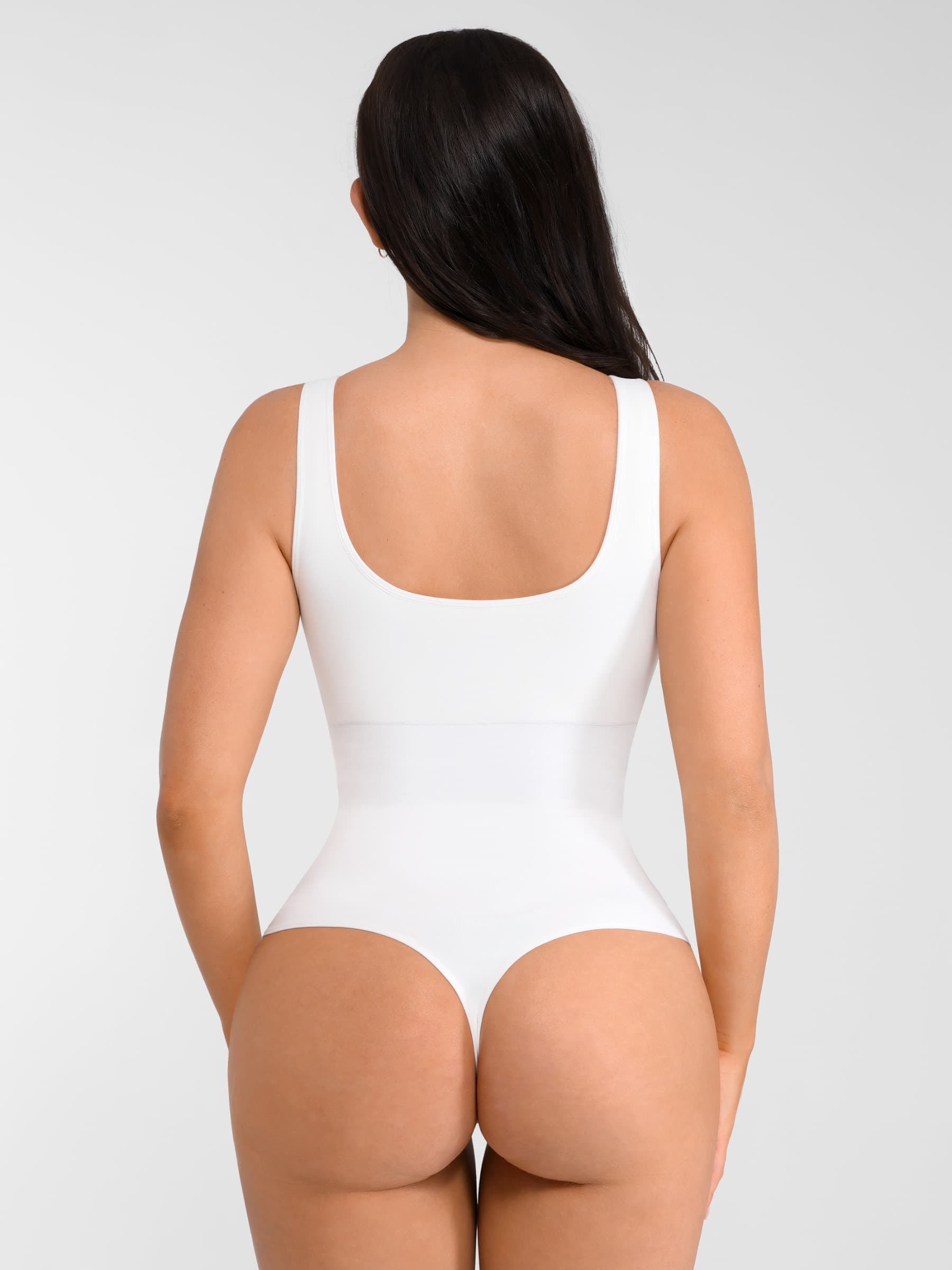 Feelingirl Seamless Tummy Control Thong Bodysuit