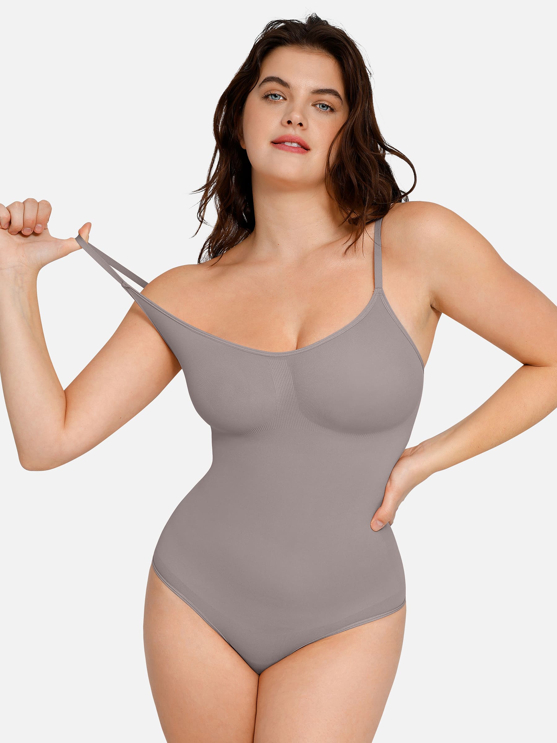 Feelingirl Everyday Wear Seamless Thong Bodysuit