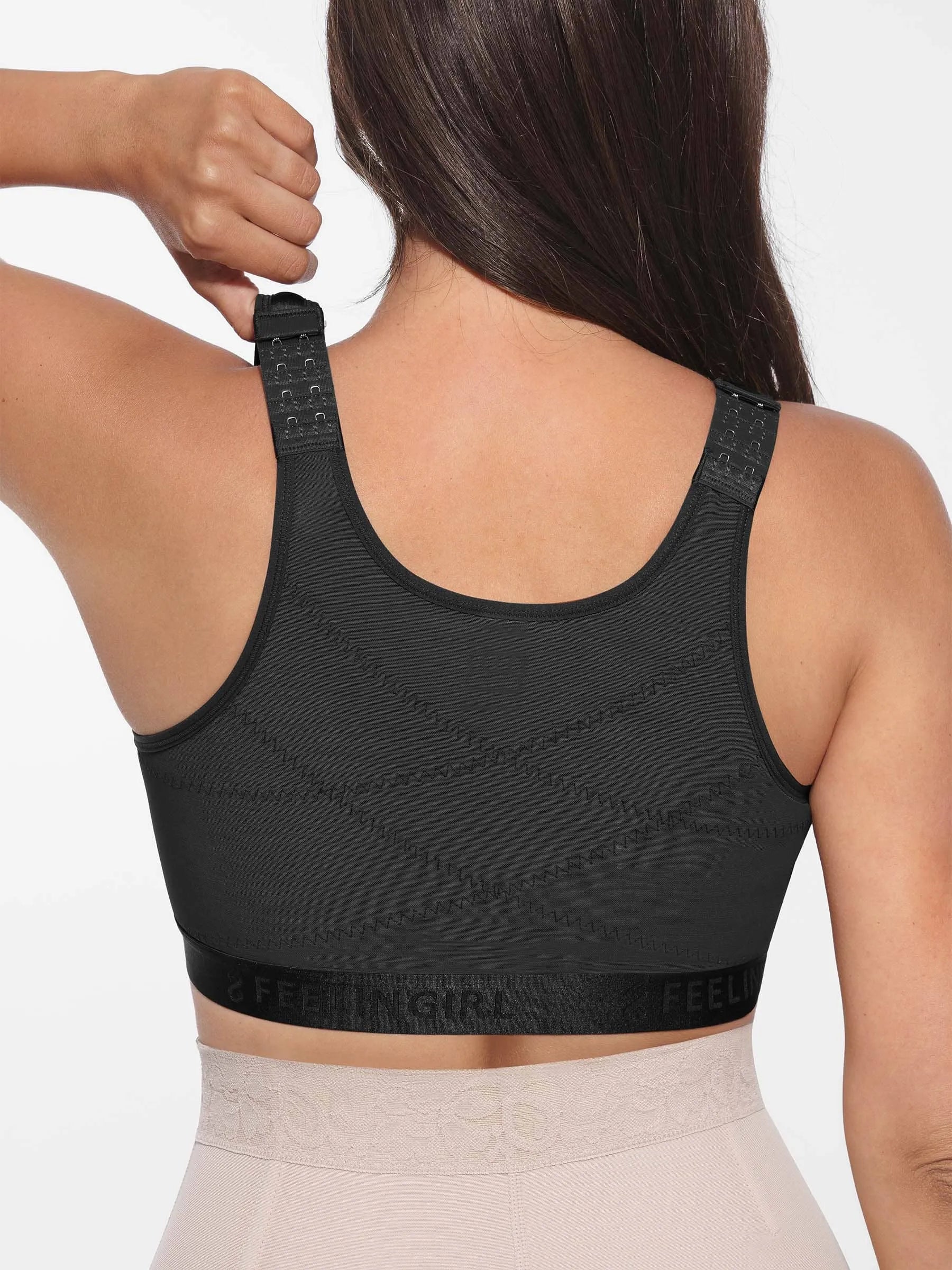 Soutien-gorge post-opératoire à couverture intégrale Feelingirl