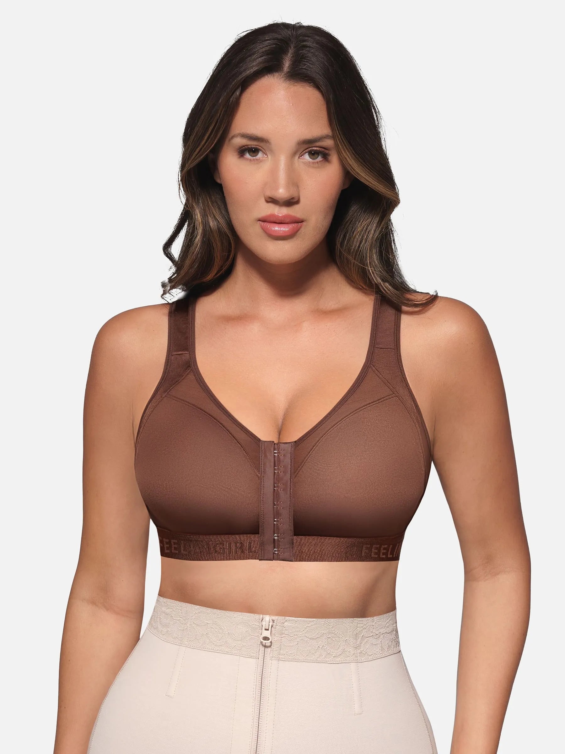 Soutien-gorge post-opératoire à couverture intégrale Feelingirl