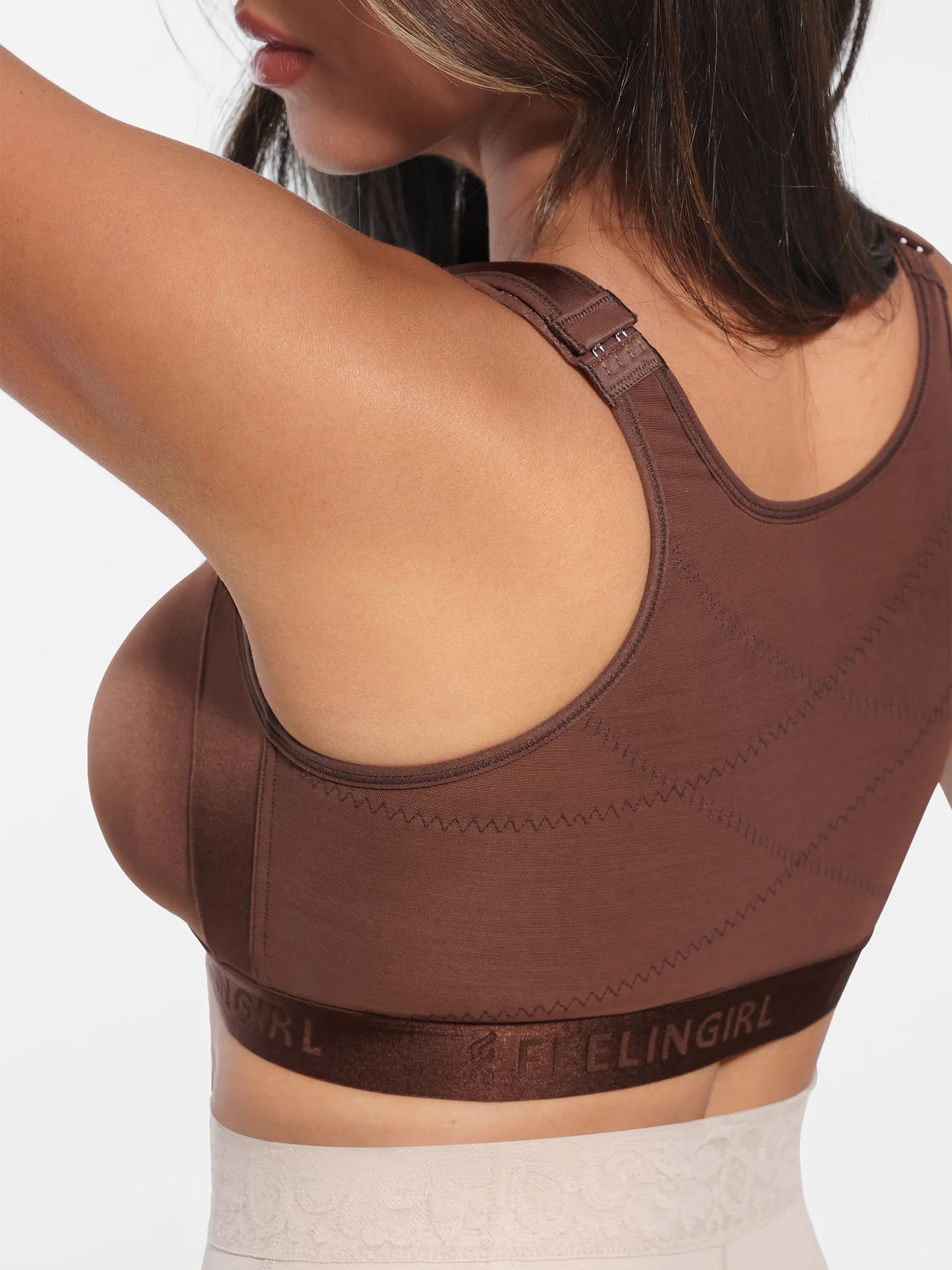 Soutien-gorge post-opératoire à couverture intégrale Feelingirl