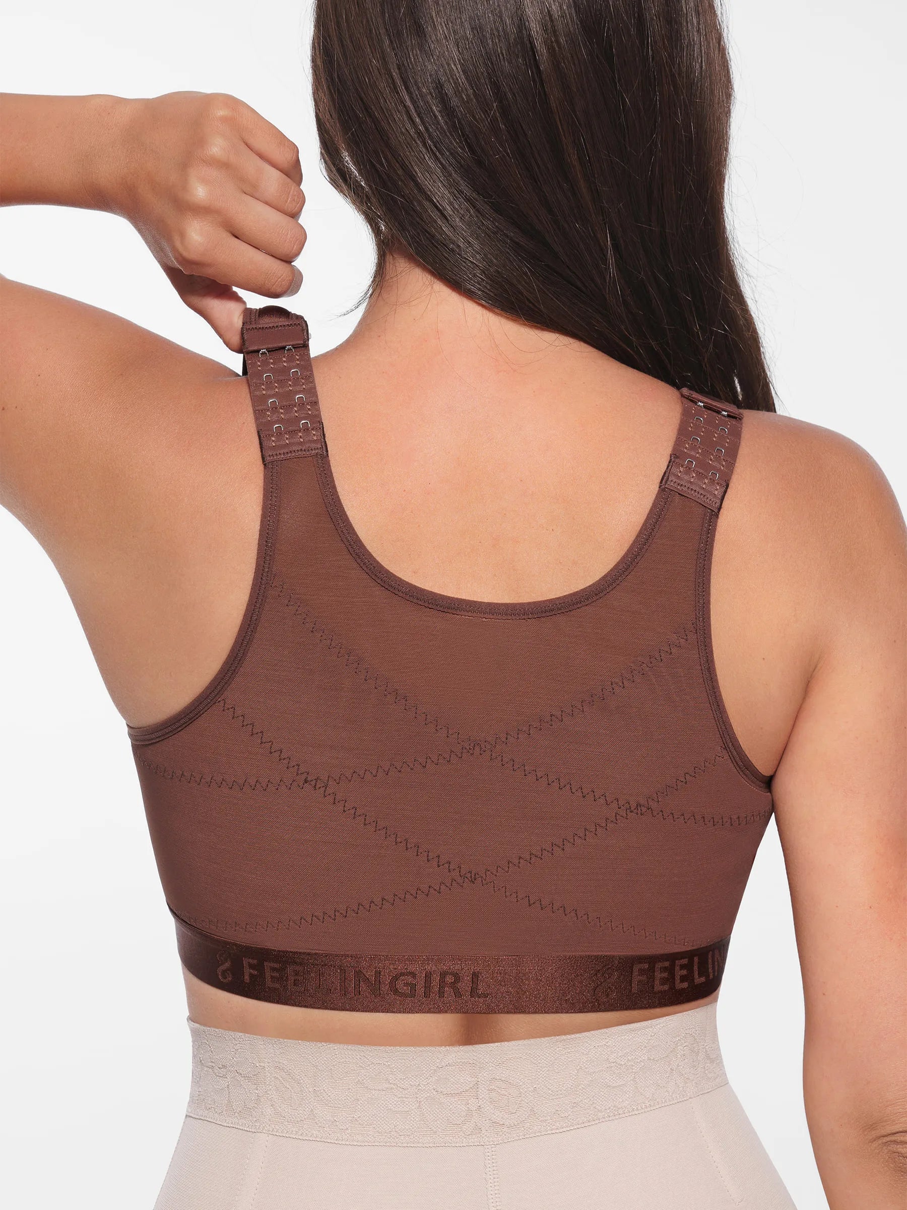 Soutien-gorge post-opératoire à couverture intégrale Feelingirl