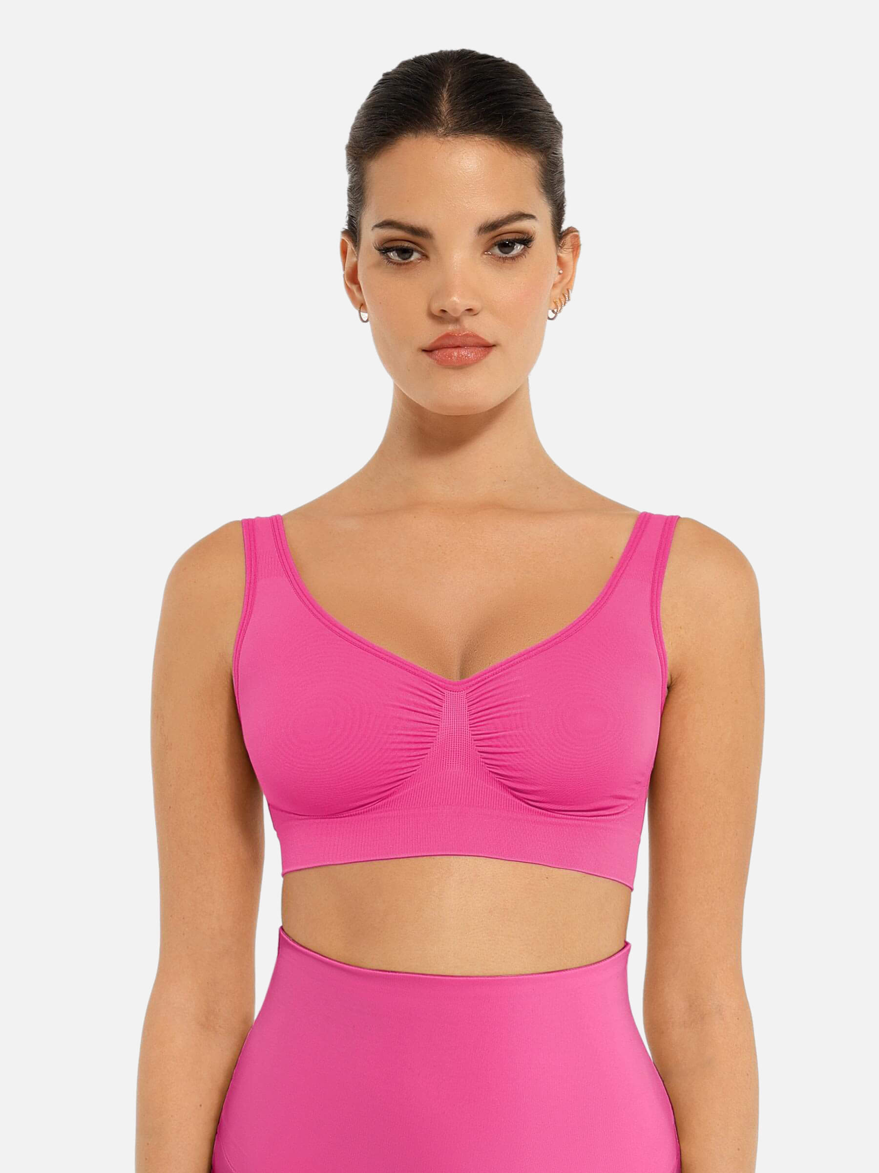 Feelingirl No Underwire Wide Straps Everyday Bra