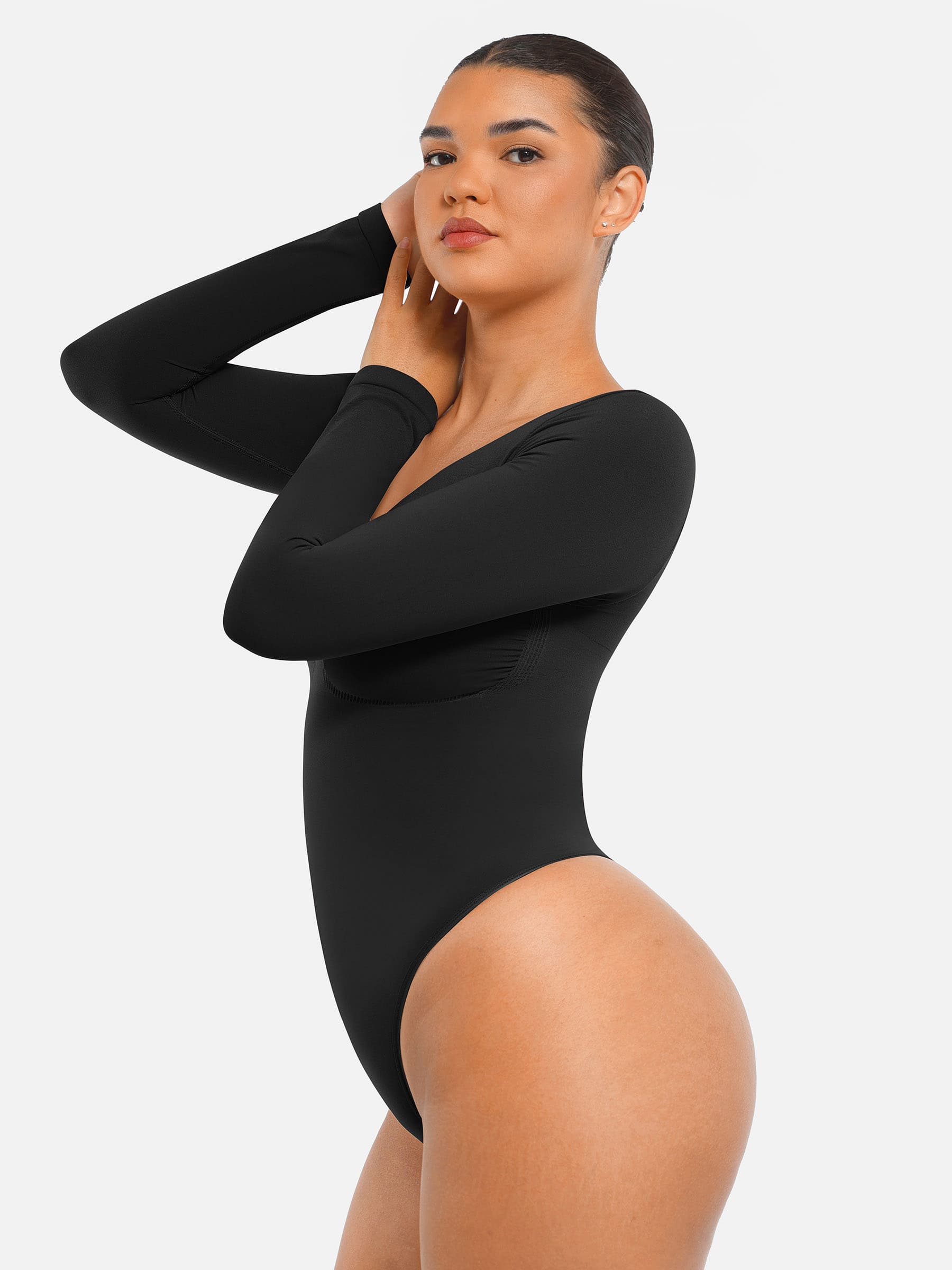 Long Sleeve Bodysuit Women FeelinGirl Bodysuit For Women Tummy