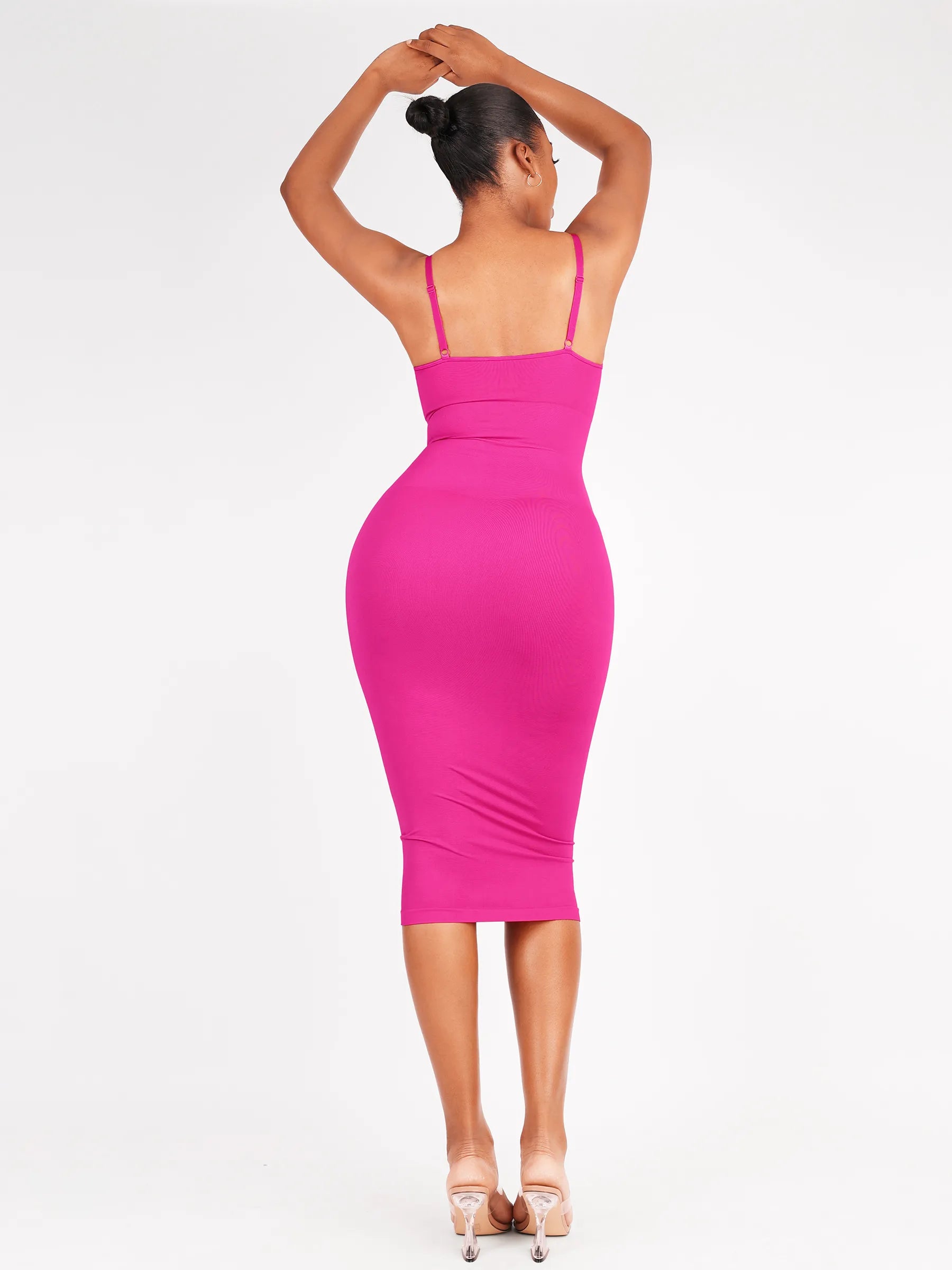 Robe mi-longue gainante sans coutures Feelingirl
