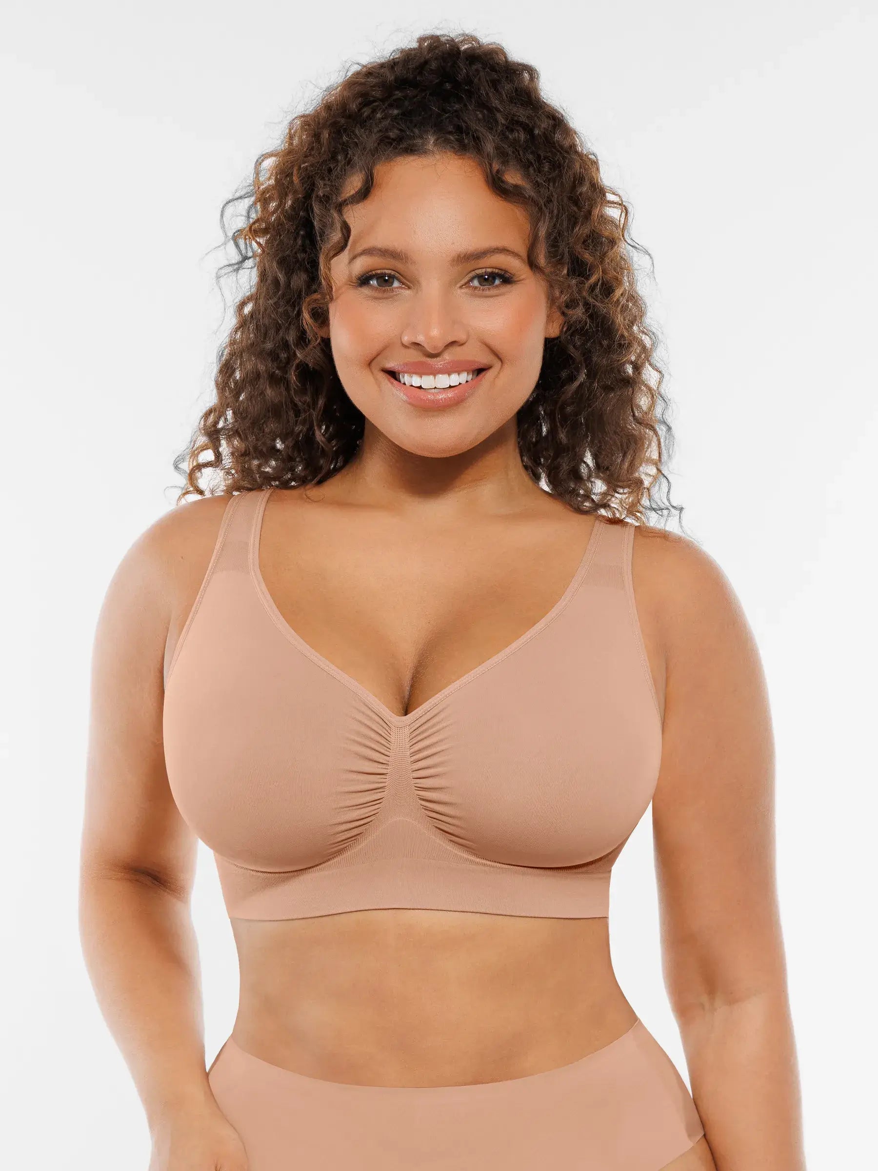 Soutien-gorge Feelingirl sans armatures à bretelles larges pour tous les jours