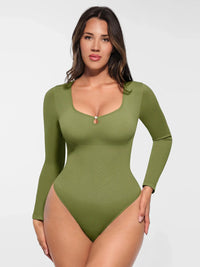 Seamless Ribbed Bodysuit [BOGO]