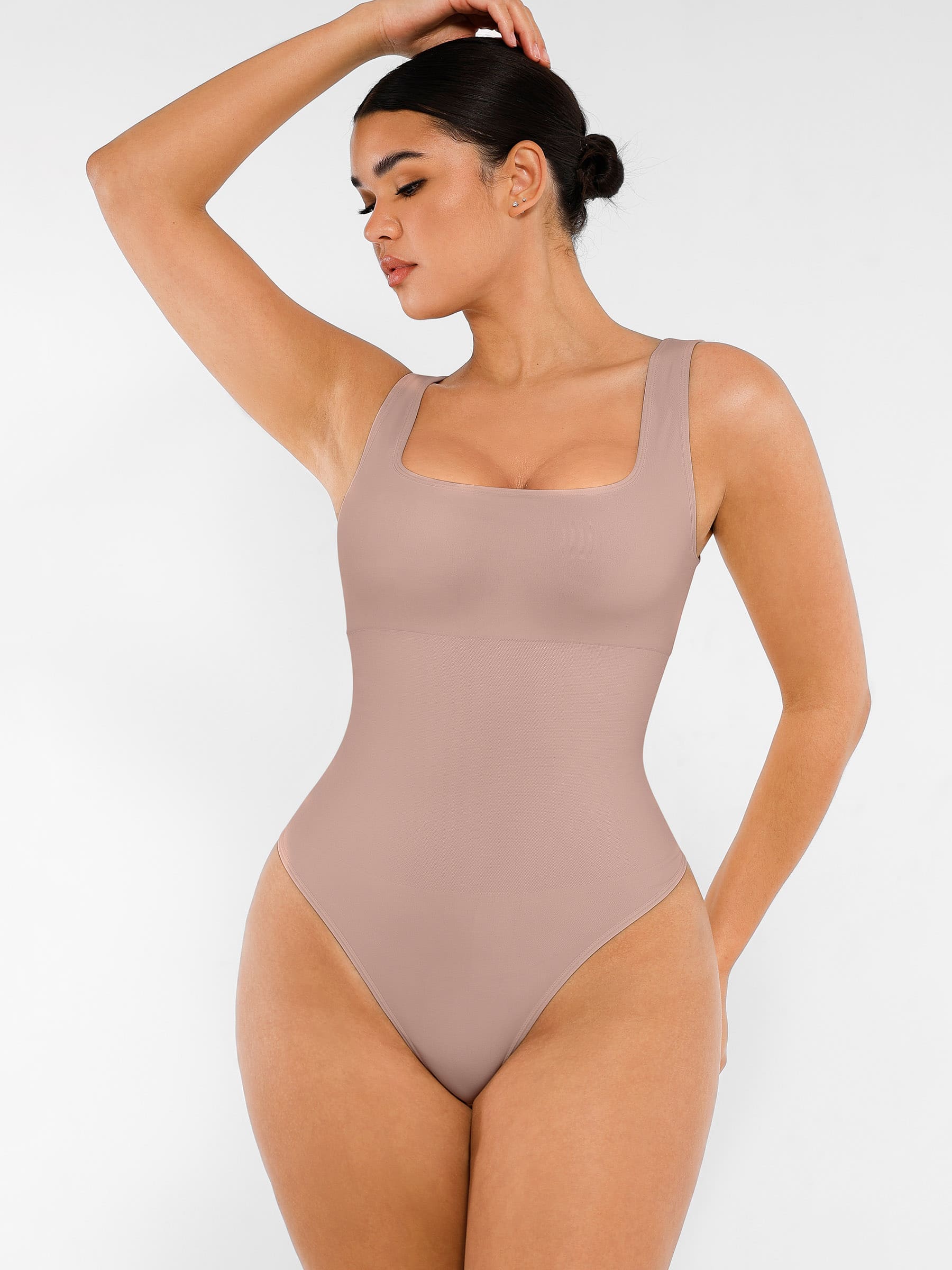 Feelingirl-Seamless-Sculpting-Thong-Bodysuit-SK3f-1