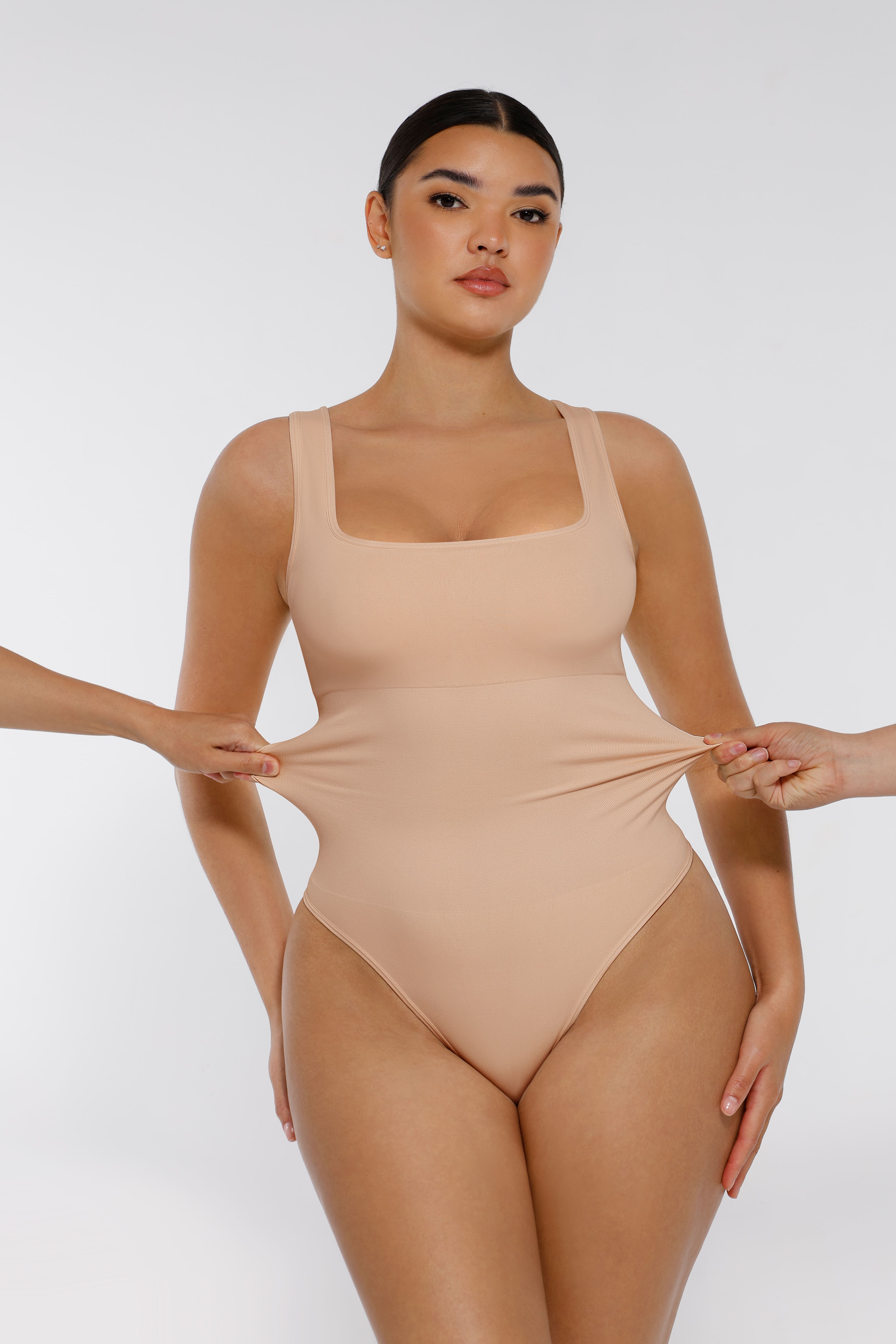 Feelingirl Seamless Shapewear Thong Bodysuit