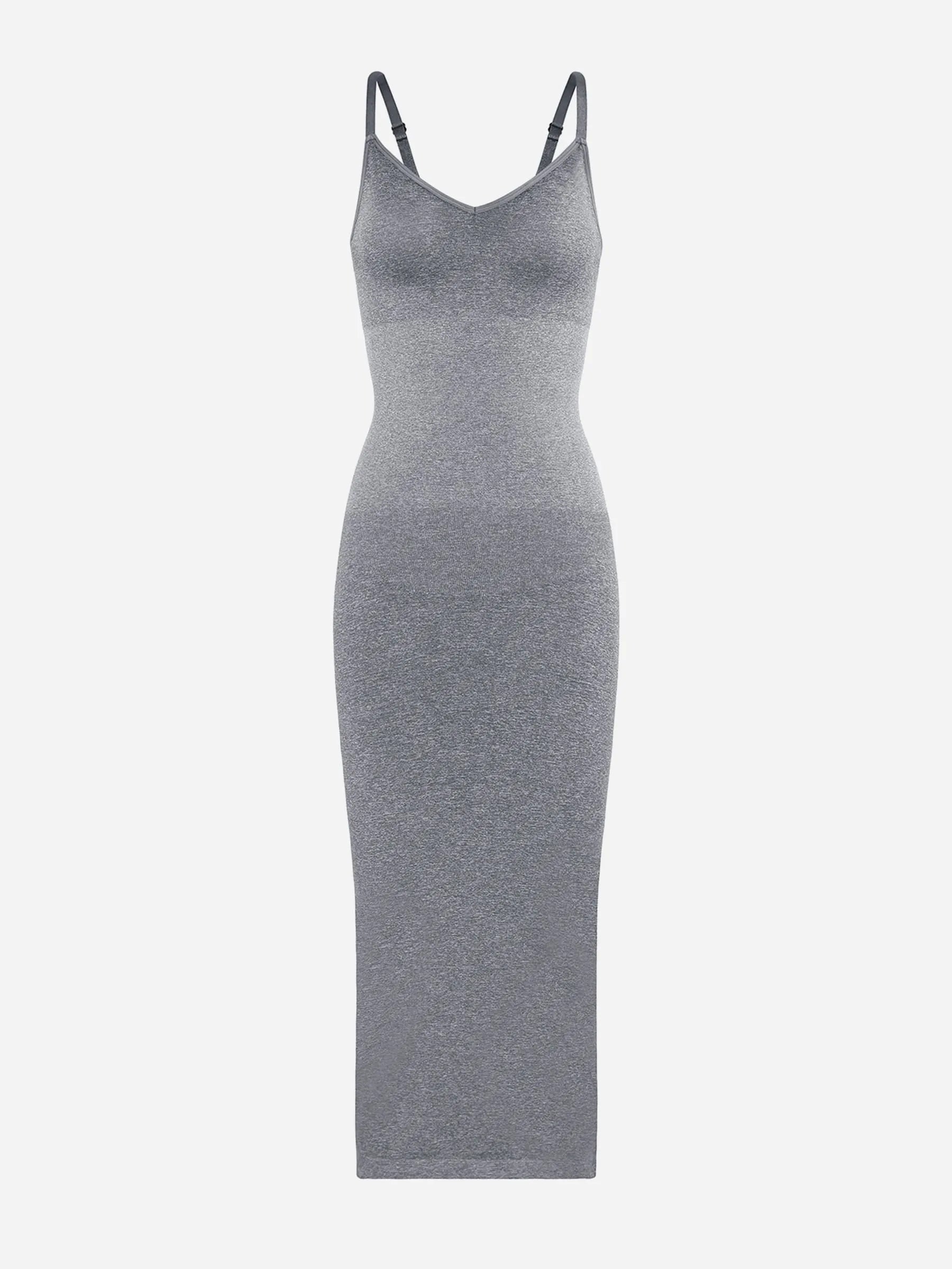Feelingirl Nahtloses Midi-Body-Shaper-Kleid