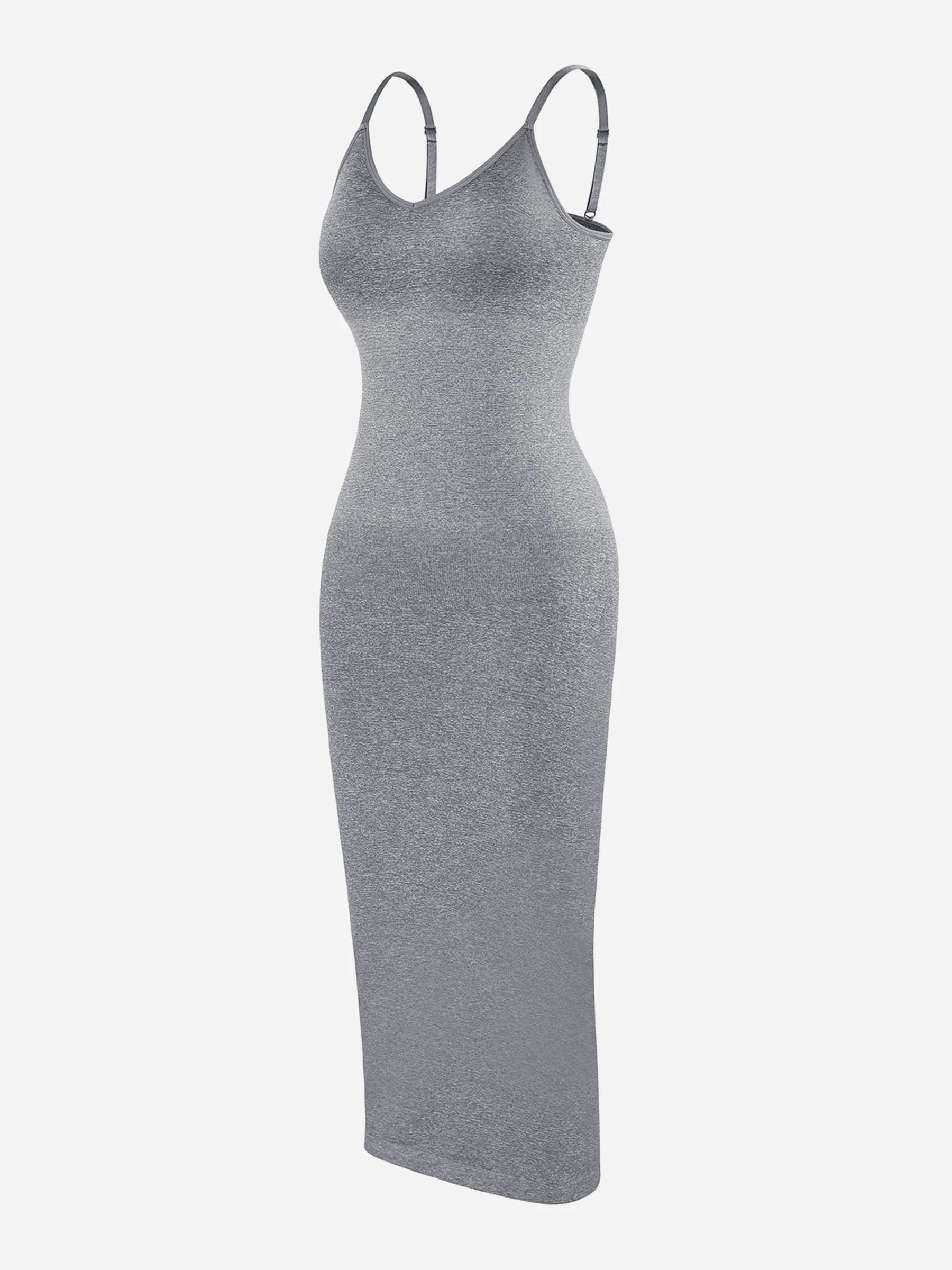 Feelingirl Nahtloses Midi-Body-Shaper-Kleid