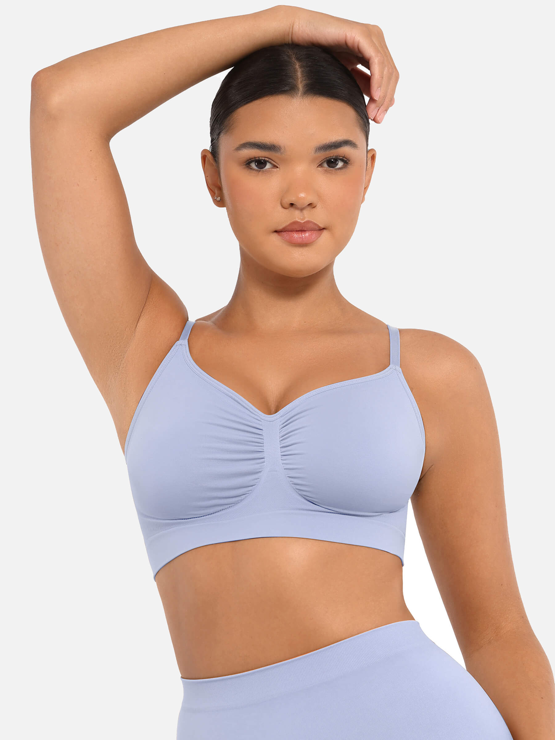 Feelingirl Wireless Bra & Seamless Tummy Control Brief Set