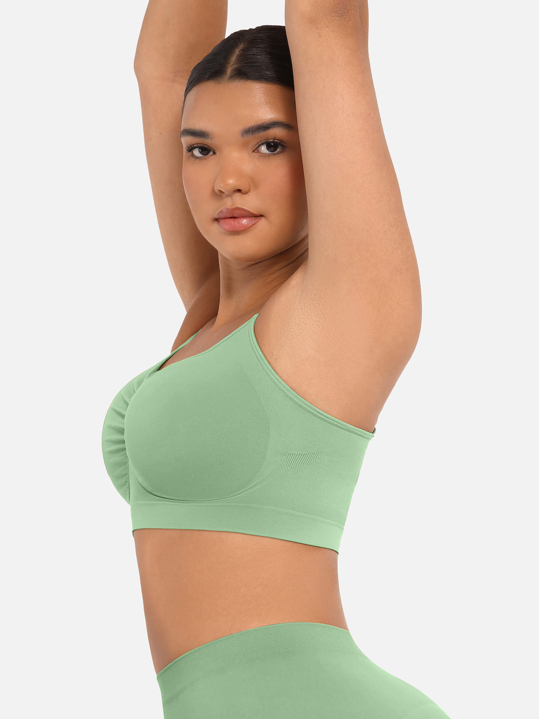 Feelingirl Wireless Bra & Seamless Tummy Control Brief Set