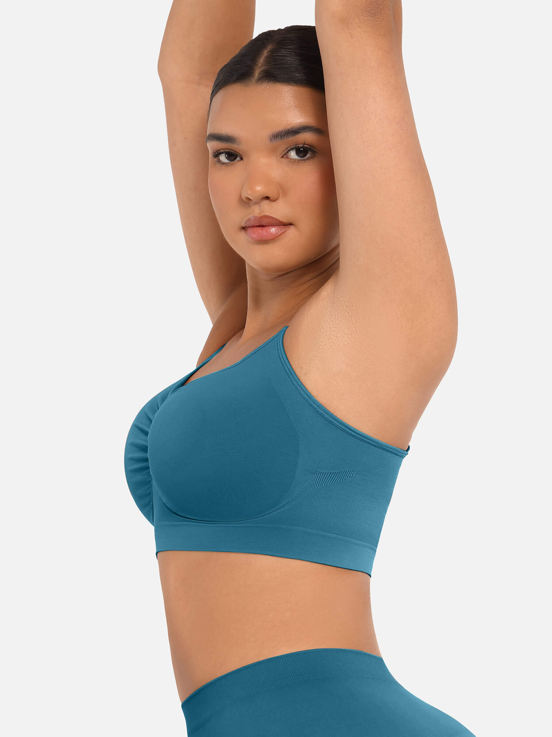 Feelingirl Wireless Bra & Seamless Tummy Control Brief Set