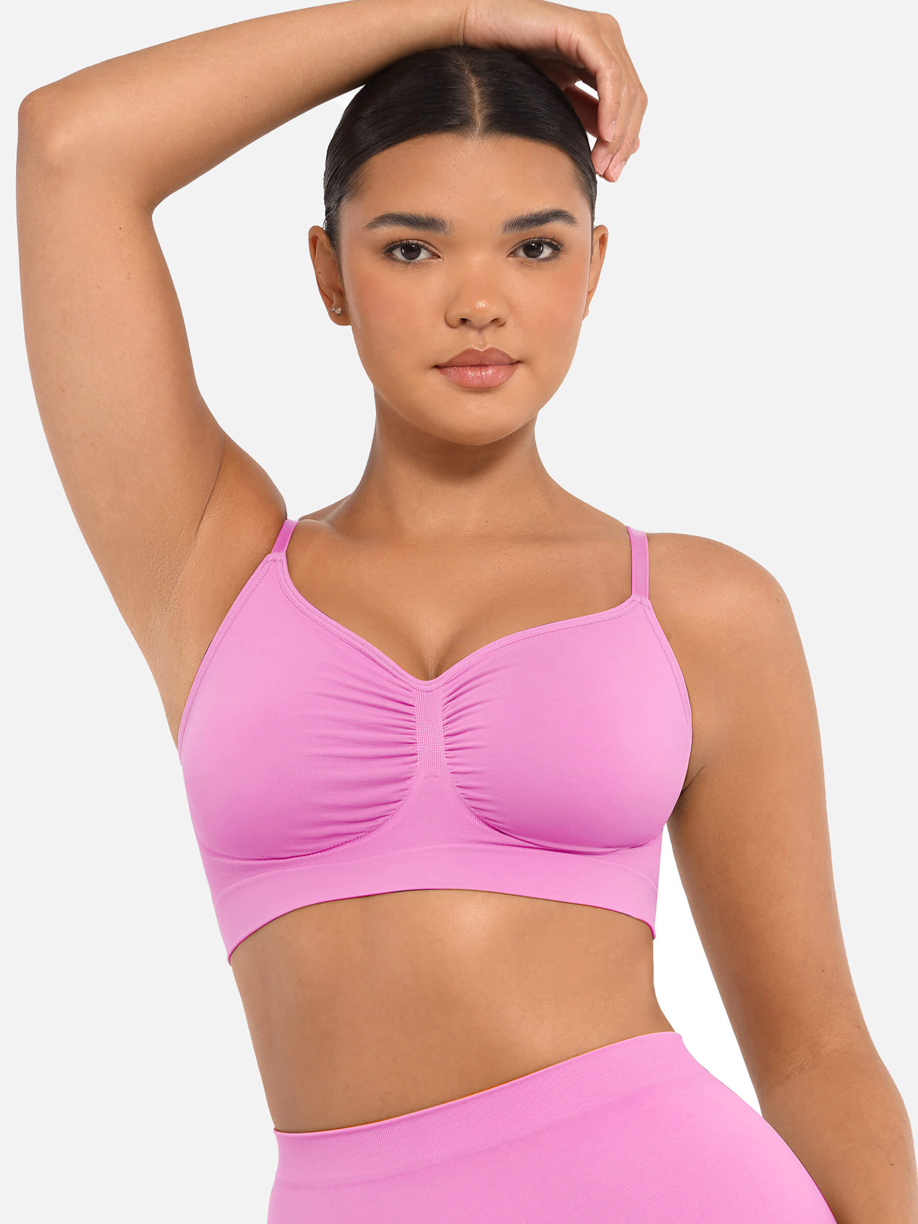 Feelingirl Wireless Bra & Seamless Tummy Control Brief Set