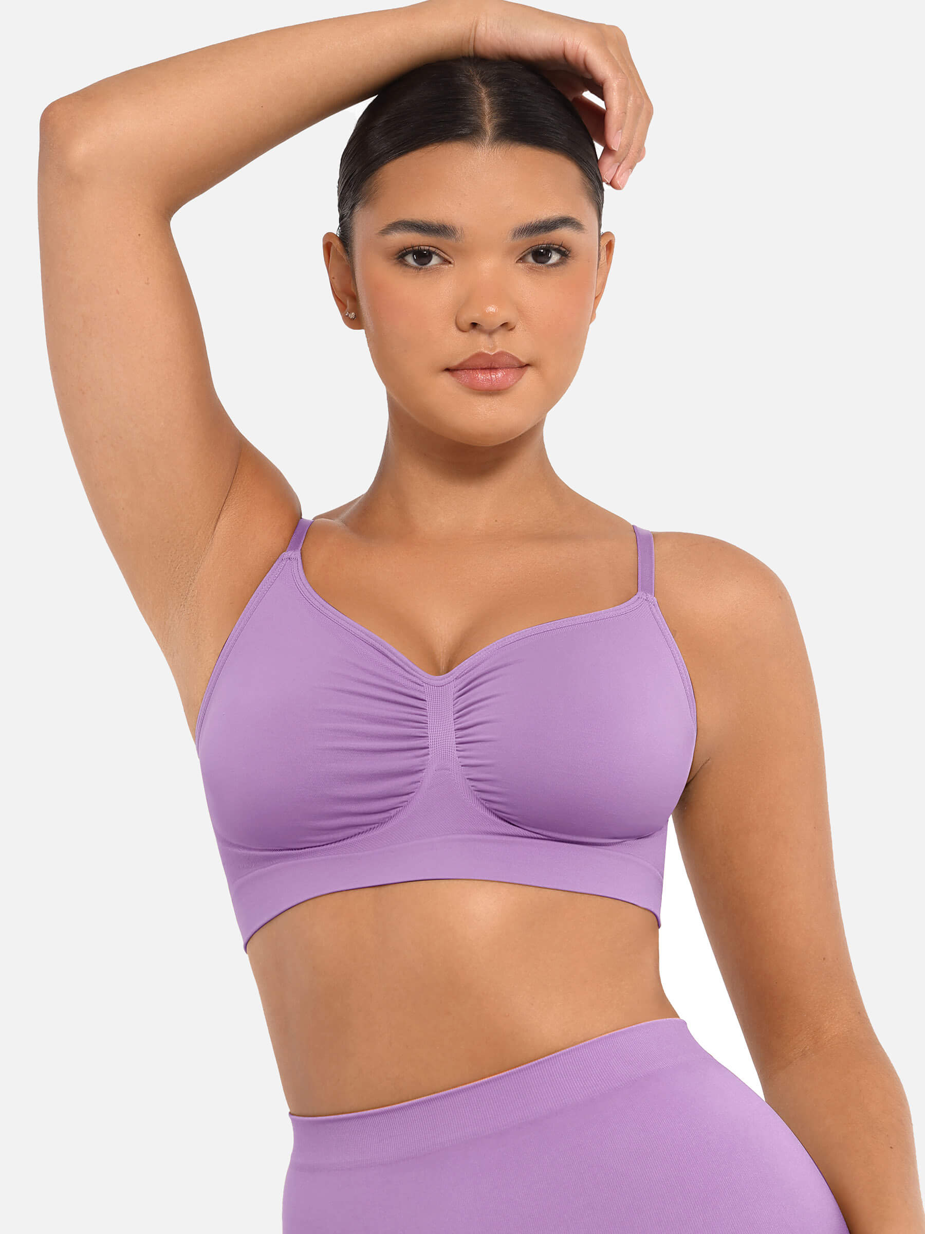 Feelingirl Wireless Bra & Seamless Tummy Control Brief Set