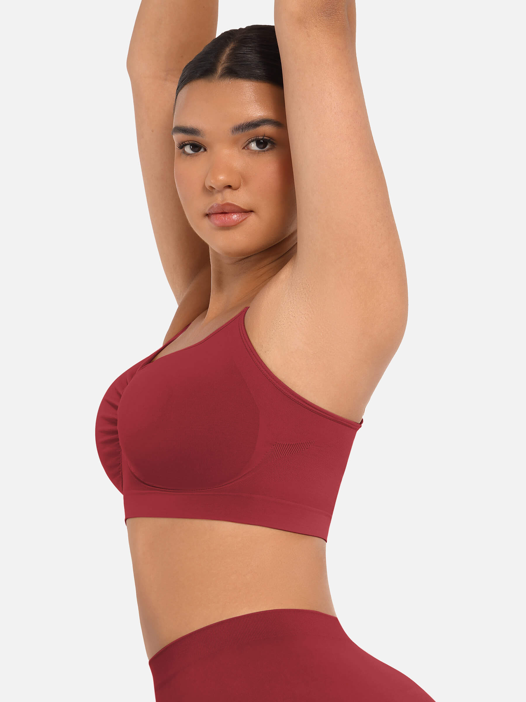 Feelingirl Wireless Bra & Seamless Tummy Control Brief Set