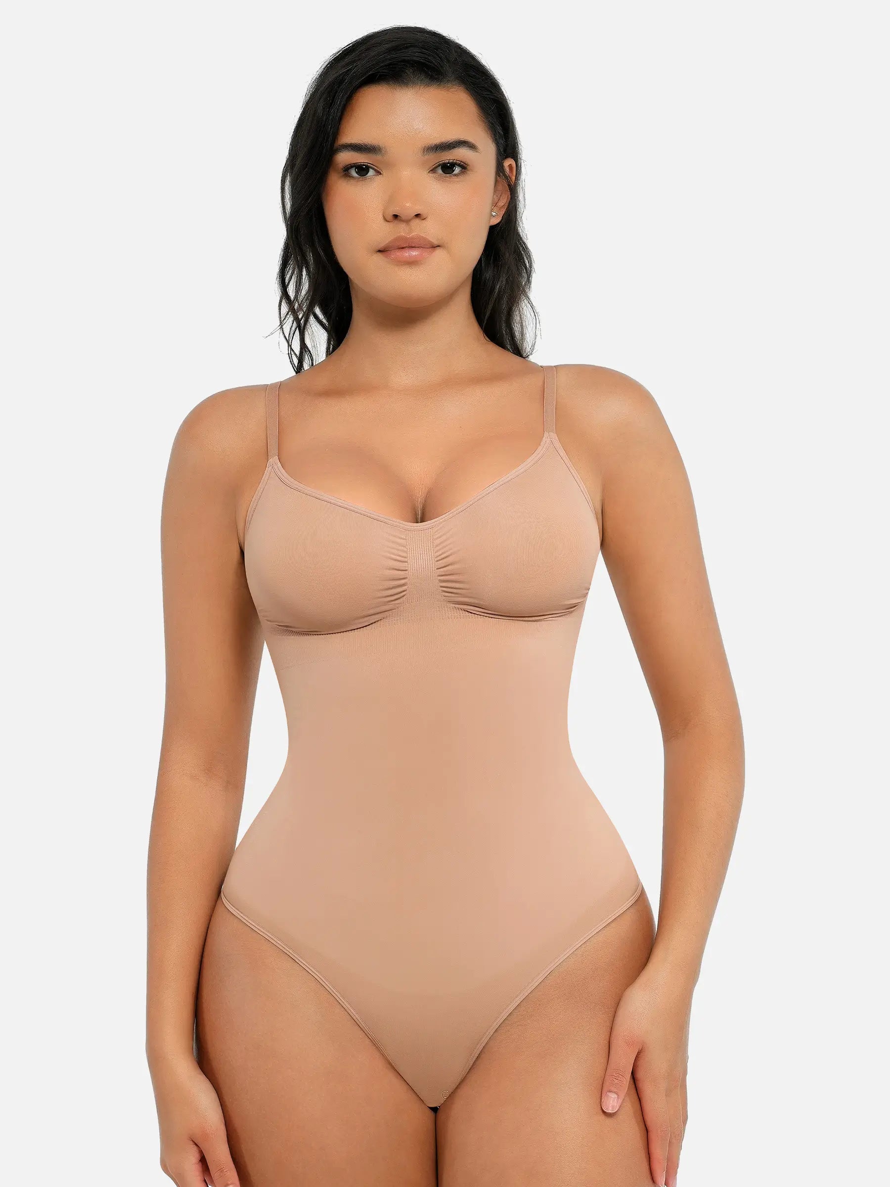 Feelingirl Tummy Control Seamless Bodysuit [BOGO]
