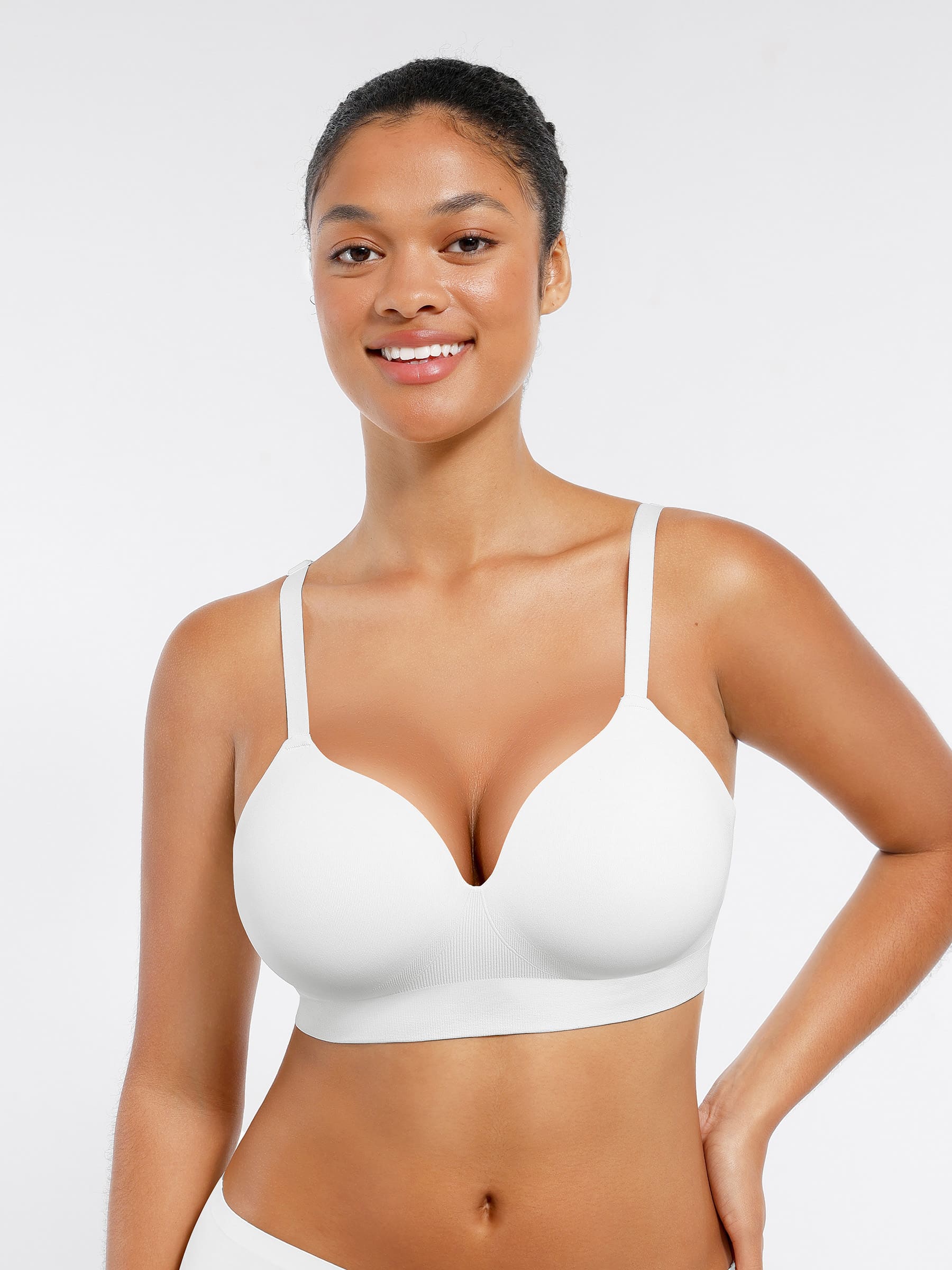 Feelingirl-Seamless-Wire-Free-Multiway-with-Foam-Cups-&-Wide-Band-Bra-White