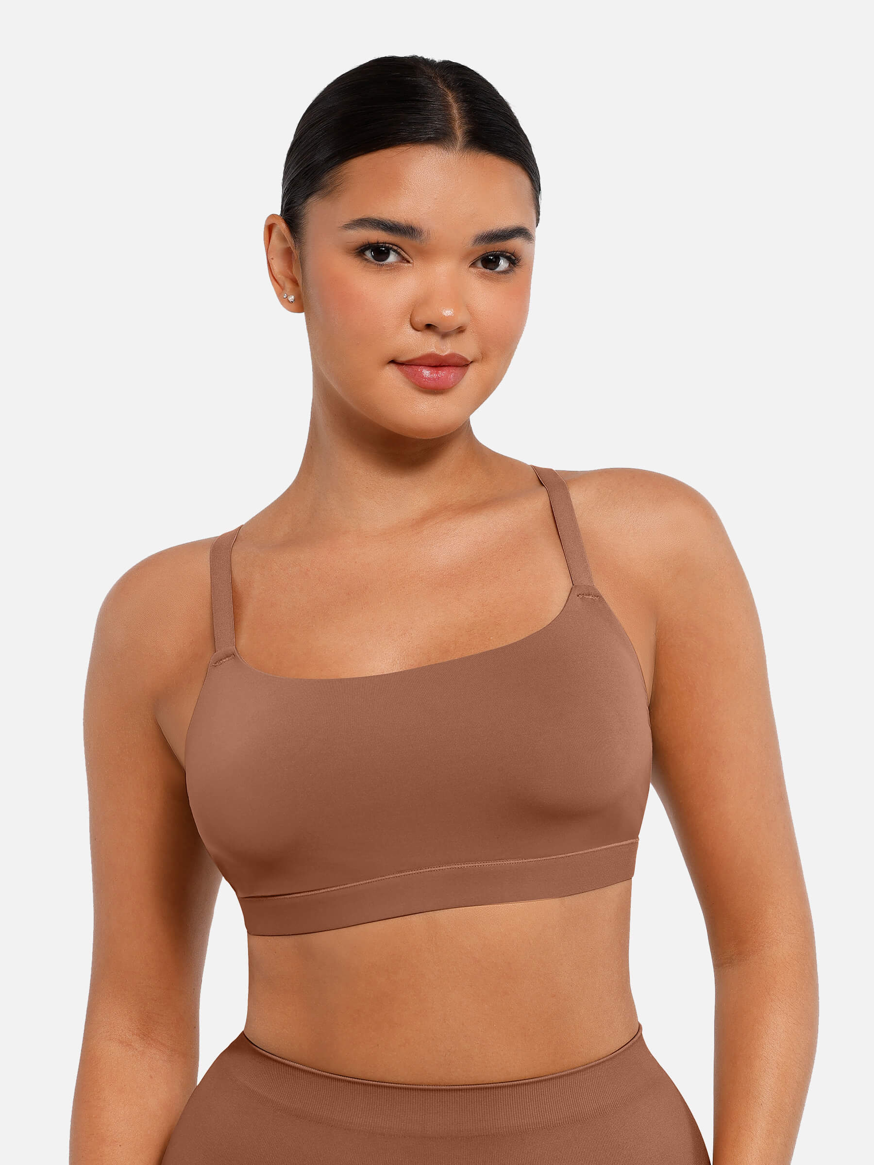 Feelingirl Everyday Wireless Invisible Square Neck Bra