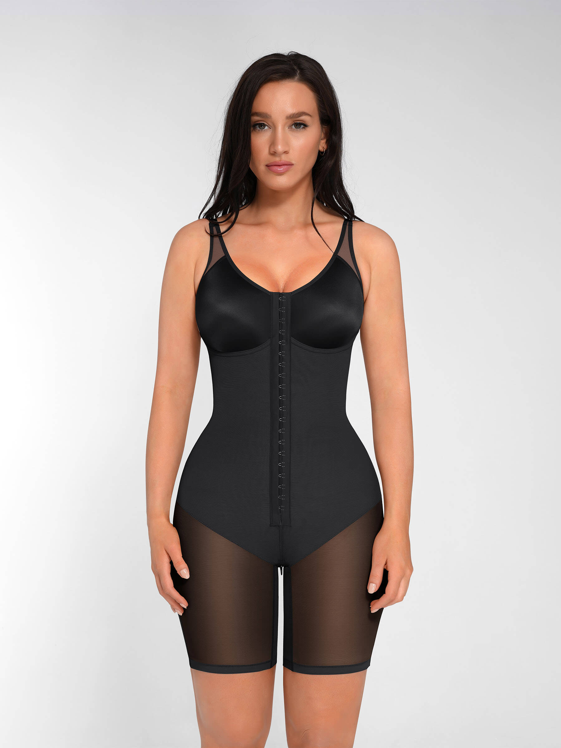 Feelingirl 3-Row Adjustable Support Shapewear for Bust and Waist Sculpting