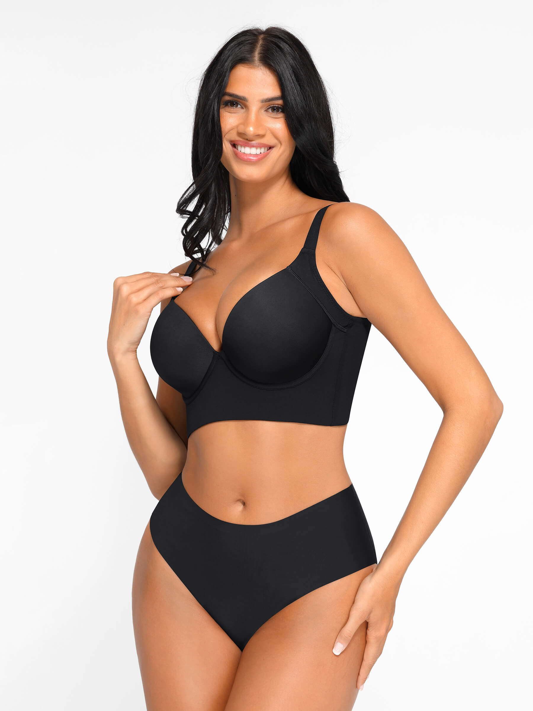 Feelingirl Adjustable Underwire Push-Up Bra