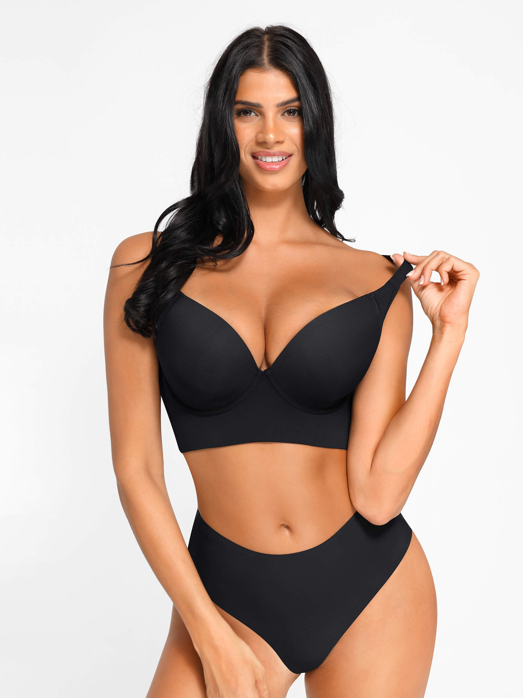 Feelingirl Adjustable Underwire Push-Up Bra