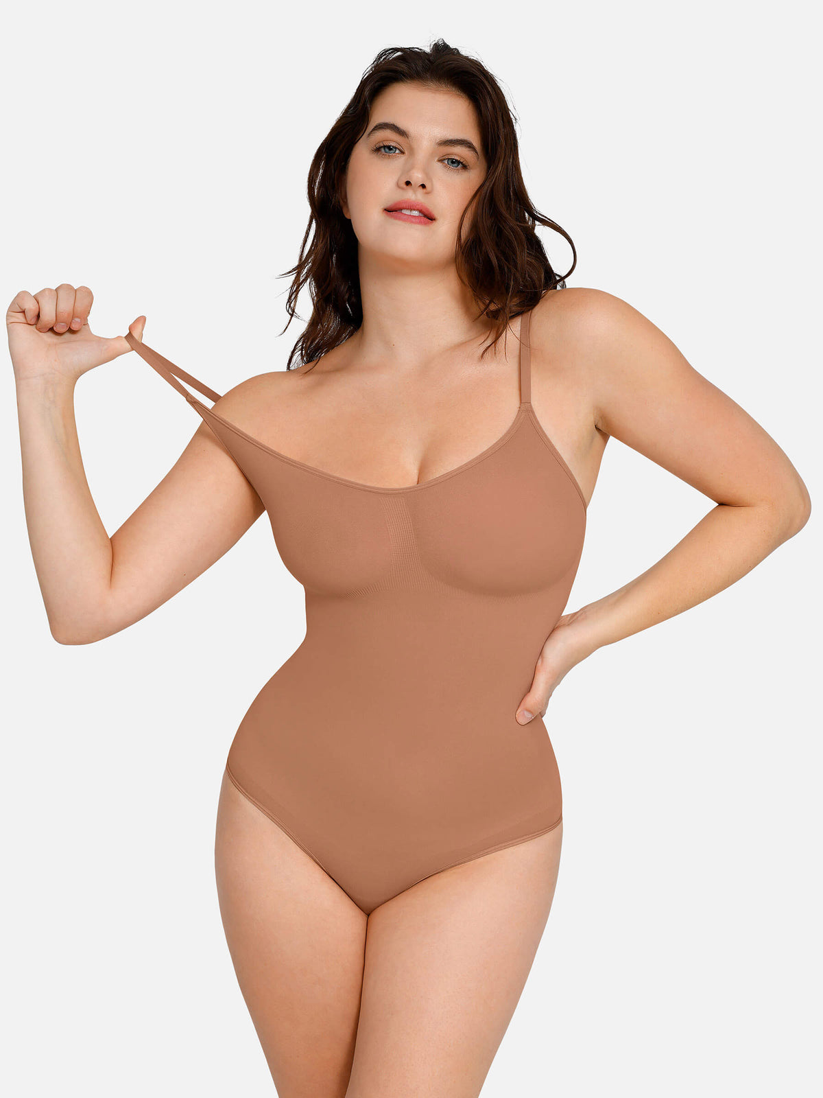Feelingirl Everyday Wear Seamless Thong Bodysuit