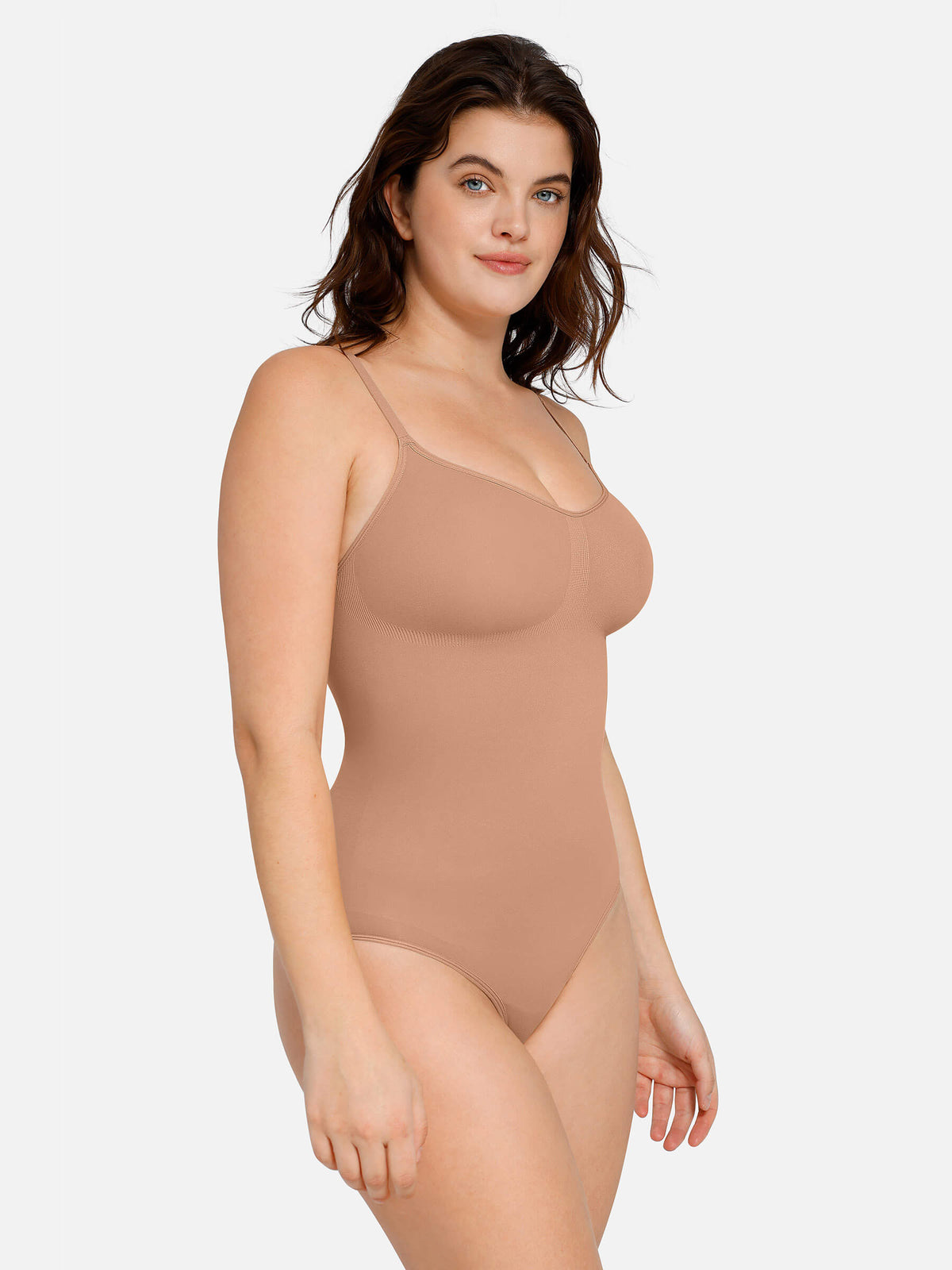 Feelingirl Everyday Wear Seamless Thong Bodysuit