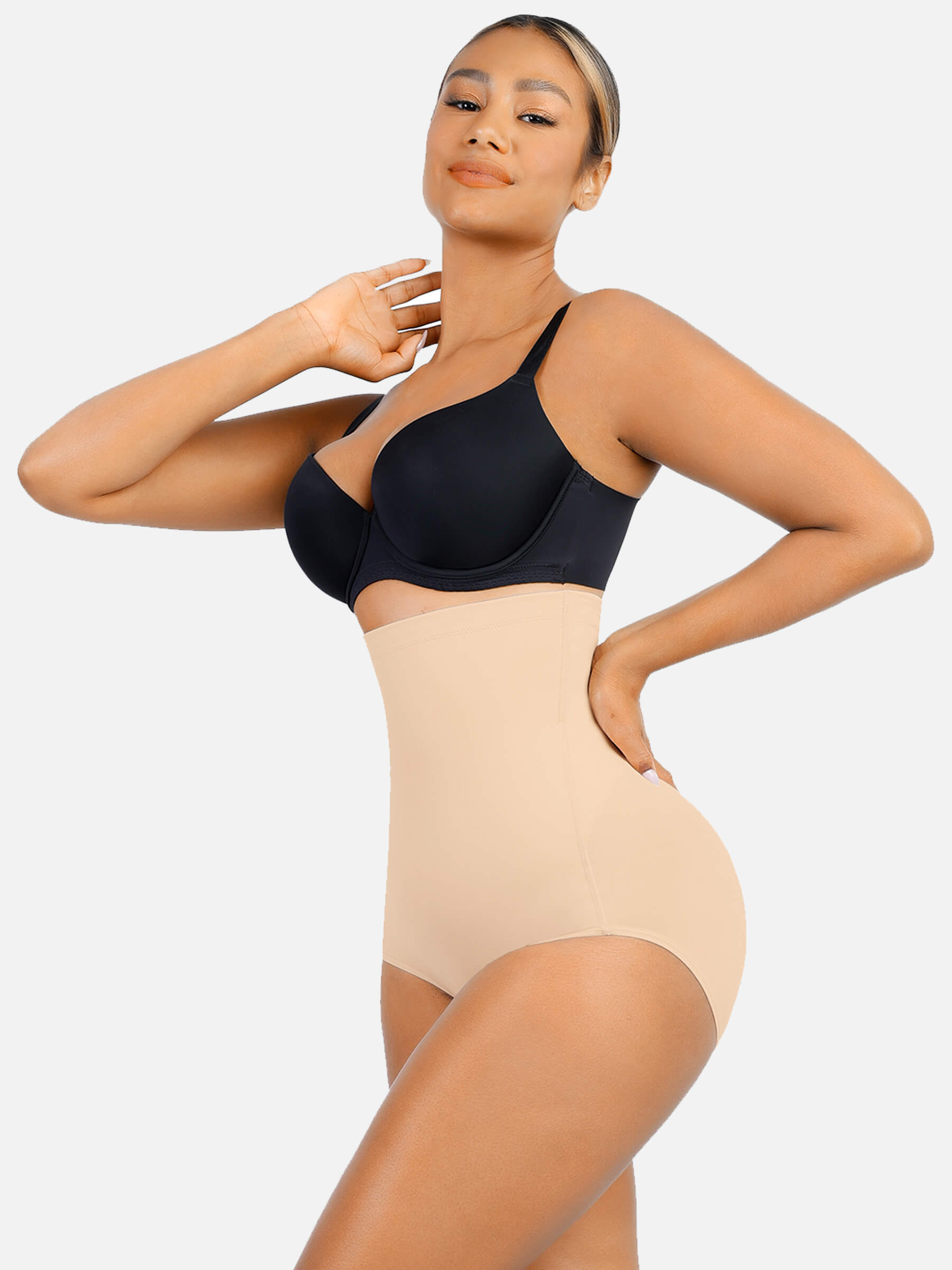 Feelingirl Firm Tummy-Control High Waist Brief