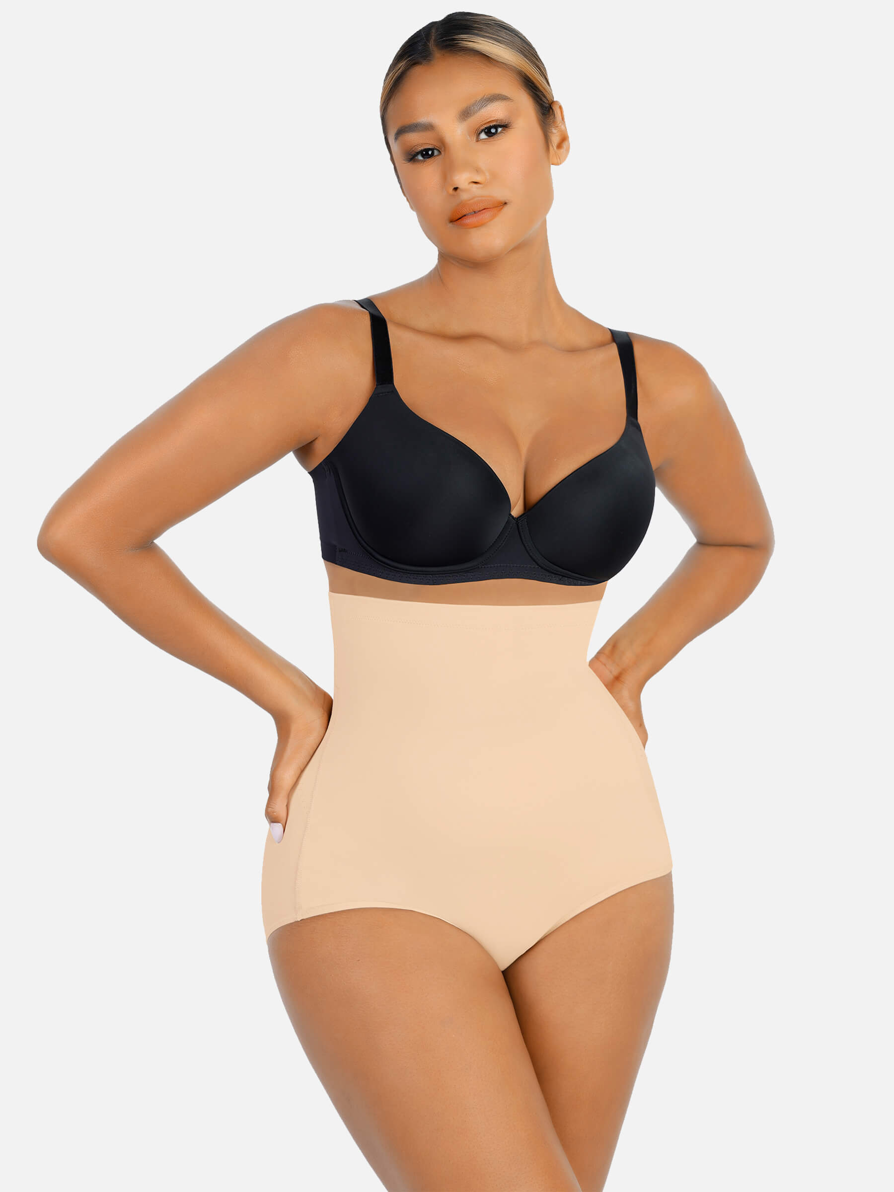 Feelingirl Firm Tummy-Control High Waist Brief