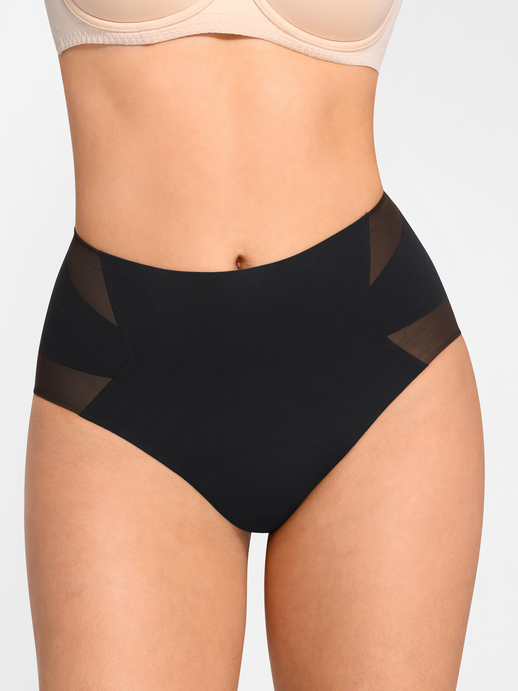 Feelingirl High-Waisted Body-Shaping CrossOver Brief