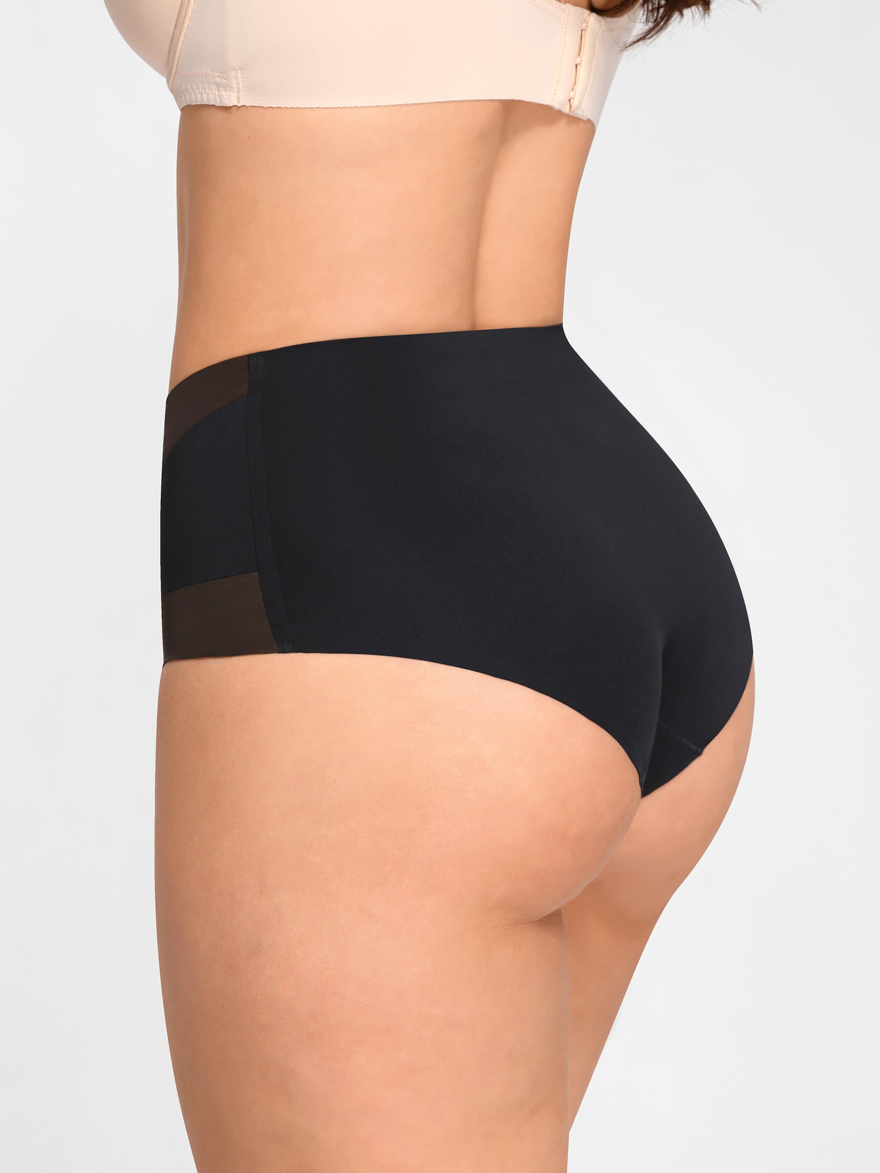 Feelingirl High-Waisted Body-Shaping CrossOver Brief