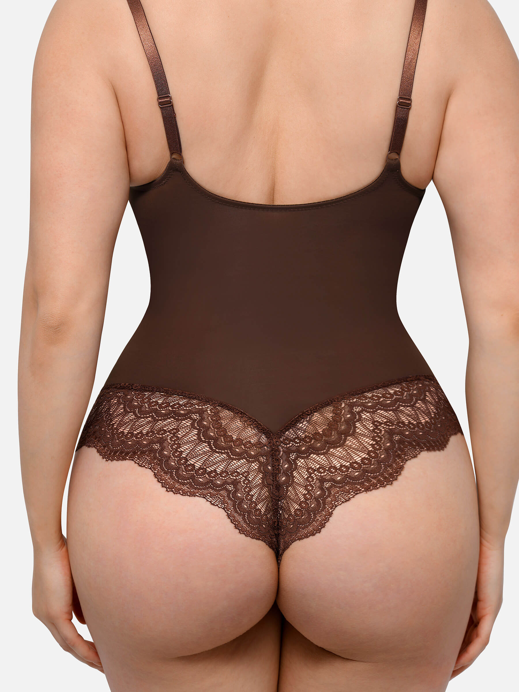 Feelingirl Low-back Ultra-versatile Lace Bodysuit