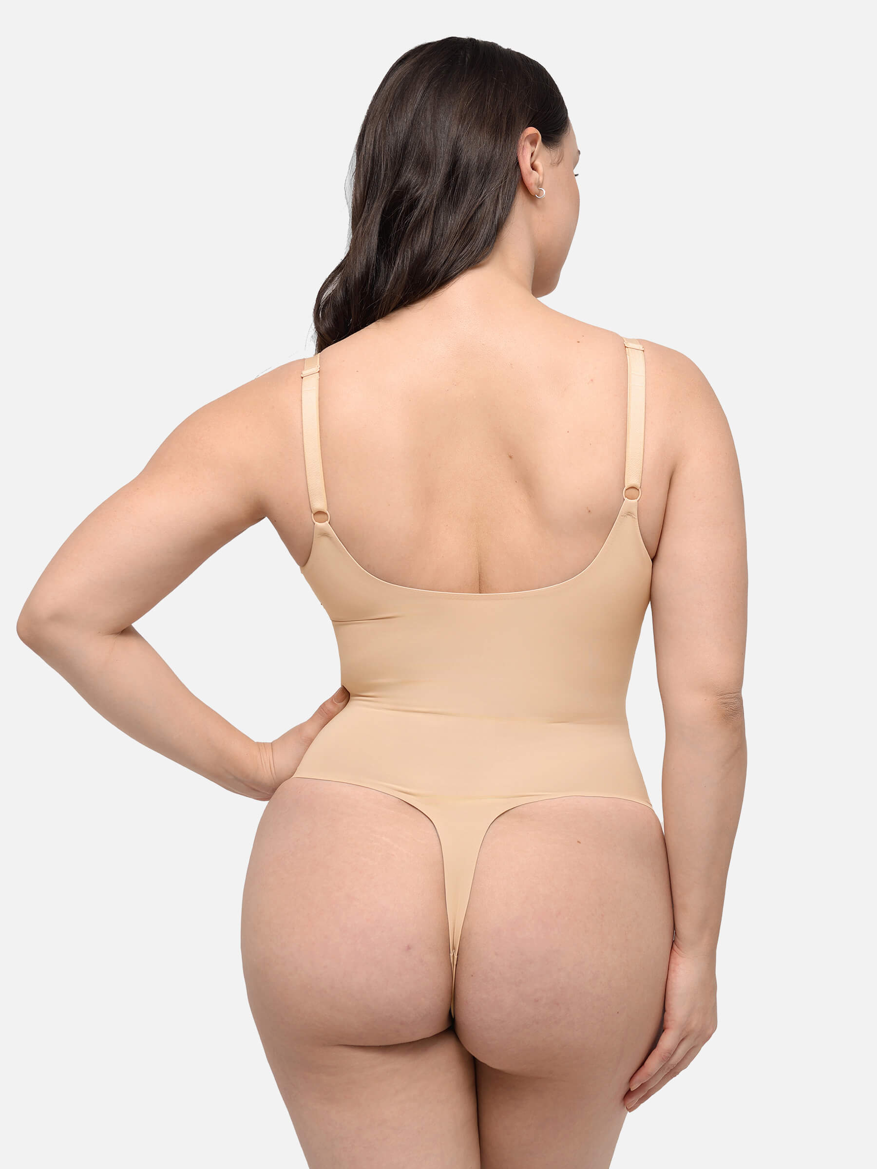 Feelingirl Seamless Sculpting Bodysuit with Adjustable Fit