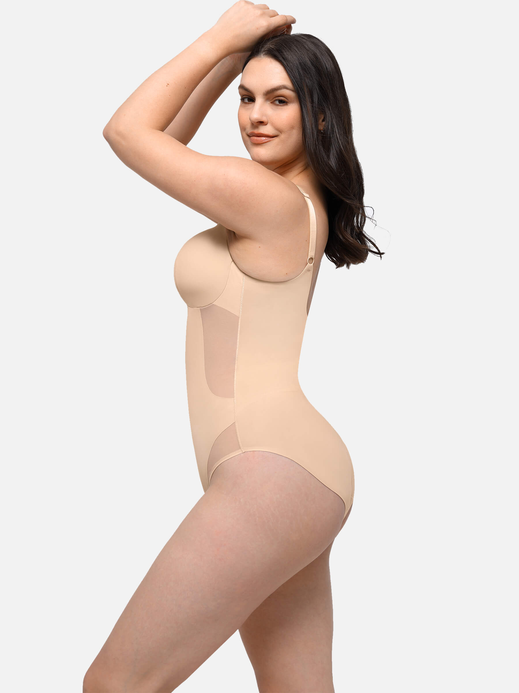 Feelingirl Seamless Waist Control Breast Lift Shapewear