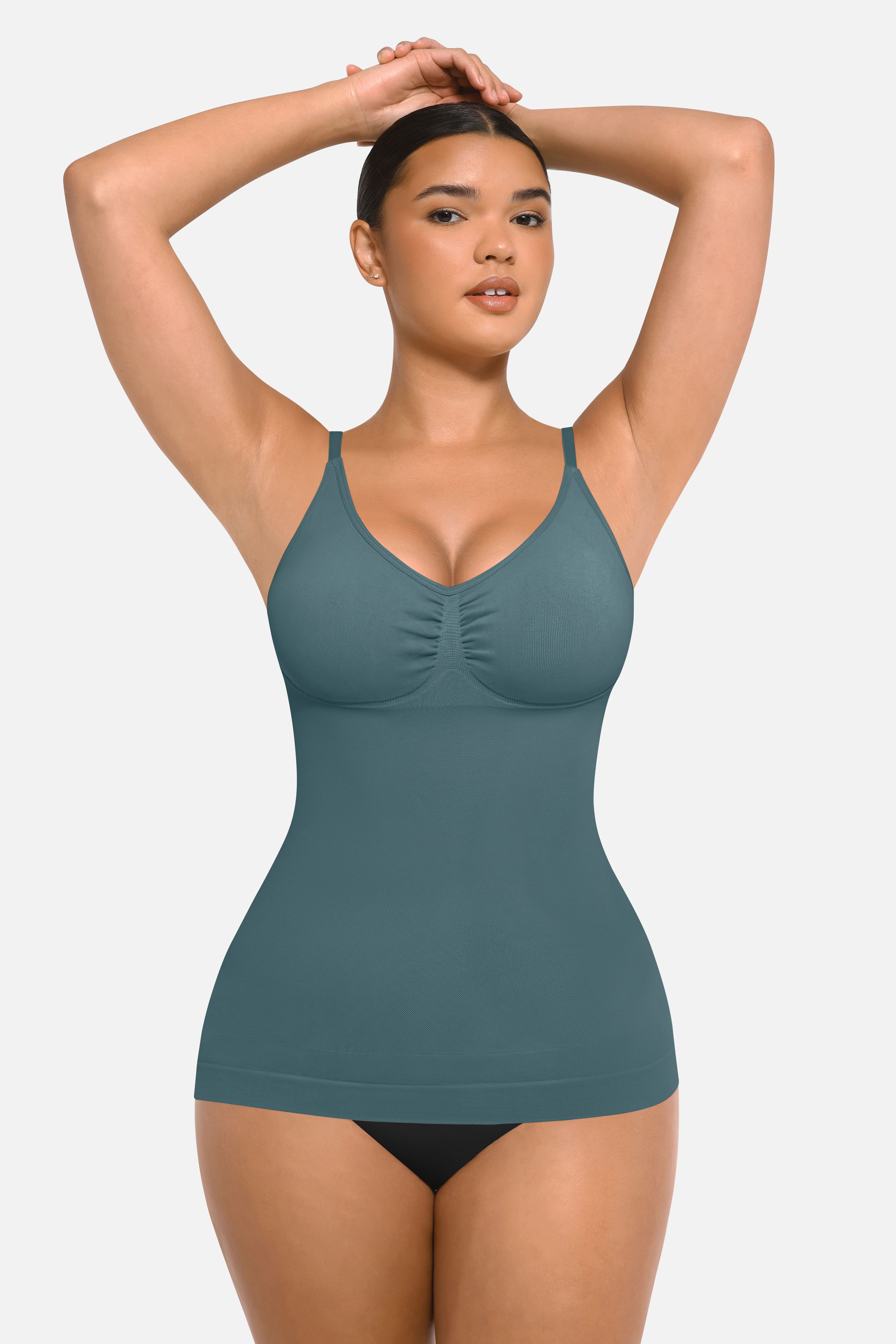 Feelingirl Bust Support Waist and Abdomen Control Shape Tank Top