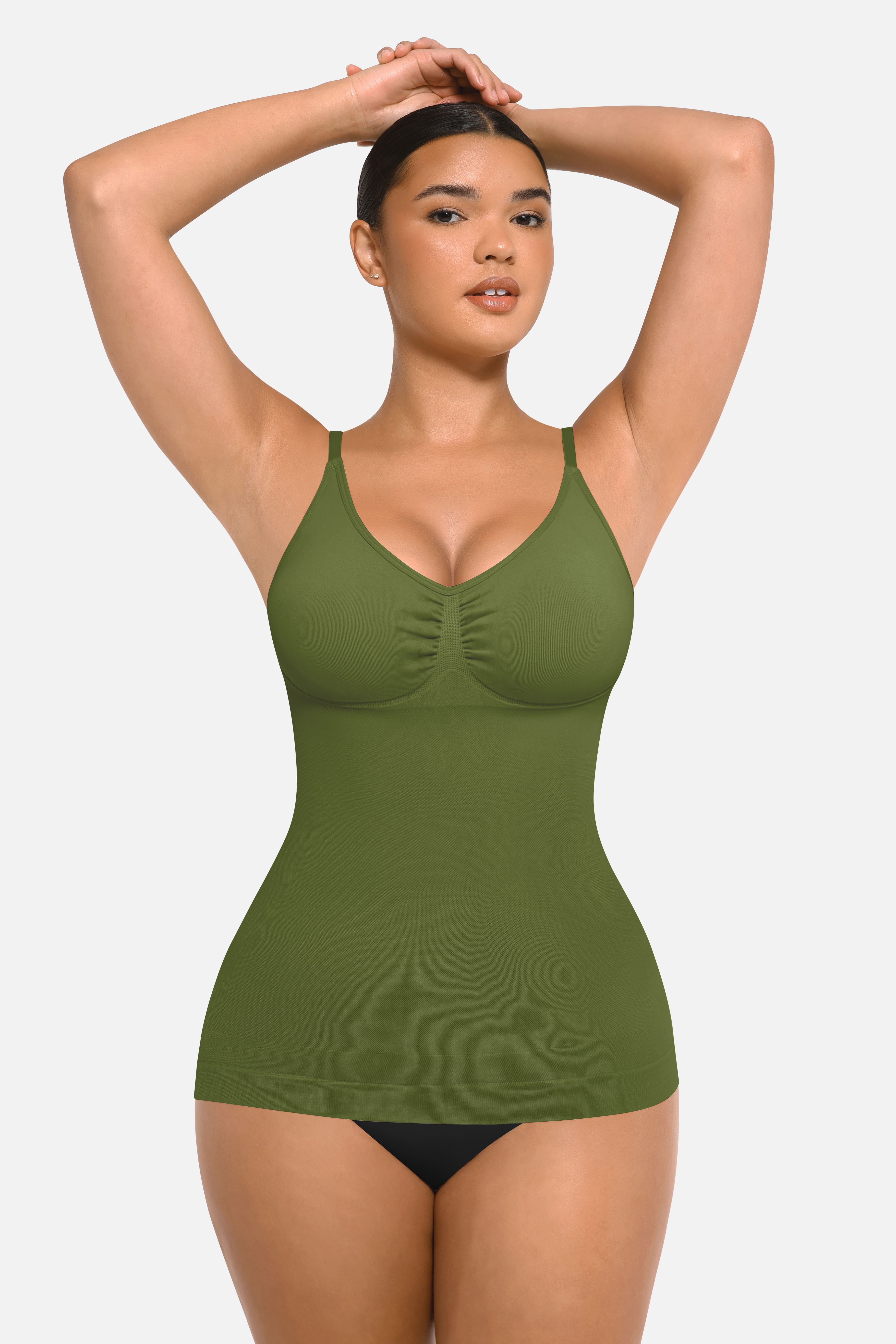 Feelingirl Bust Support Waist and Abdomen Control Shape Tank Top