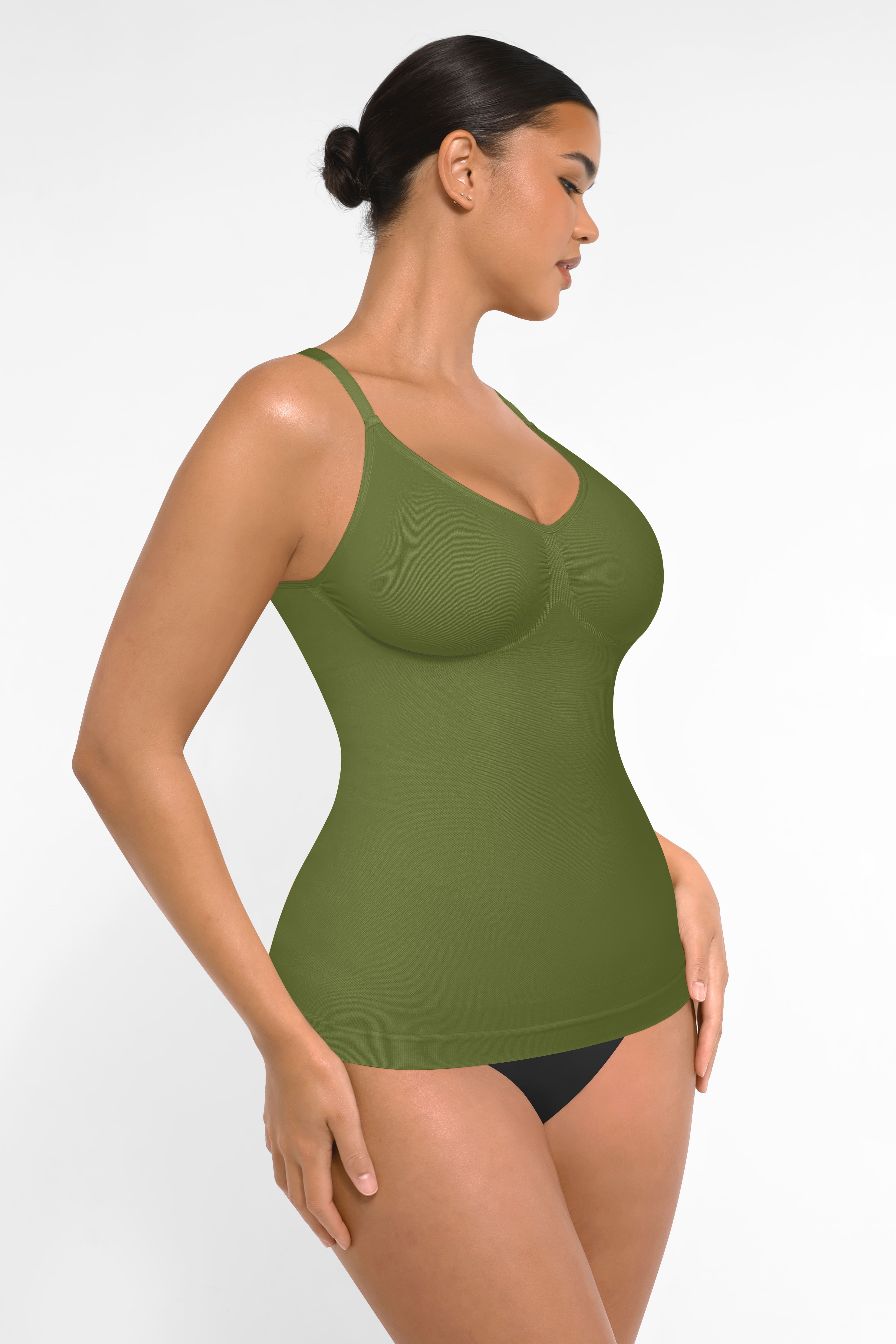Feelingirl Bust Support Waist and Abdomen Control Shape Tank Top