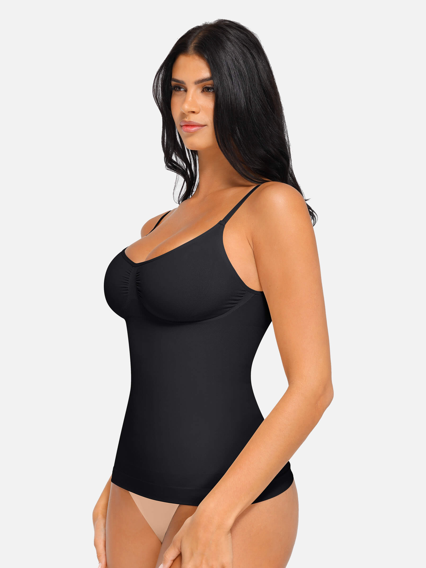 Feelingirl 3-Pack Bust Support and Waist Control Shape Tank Top Bundle