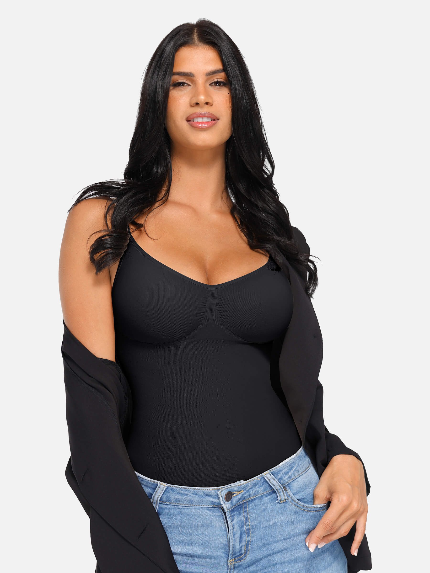 Feelingirl Bust Support Waist and Abdomen Control Shape Tank Top Vest