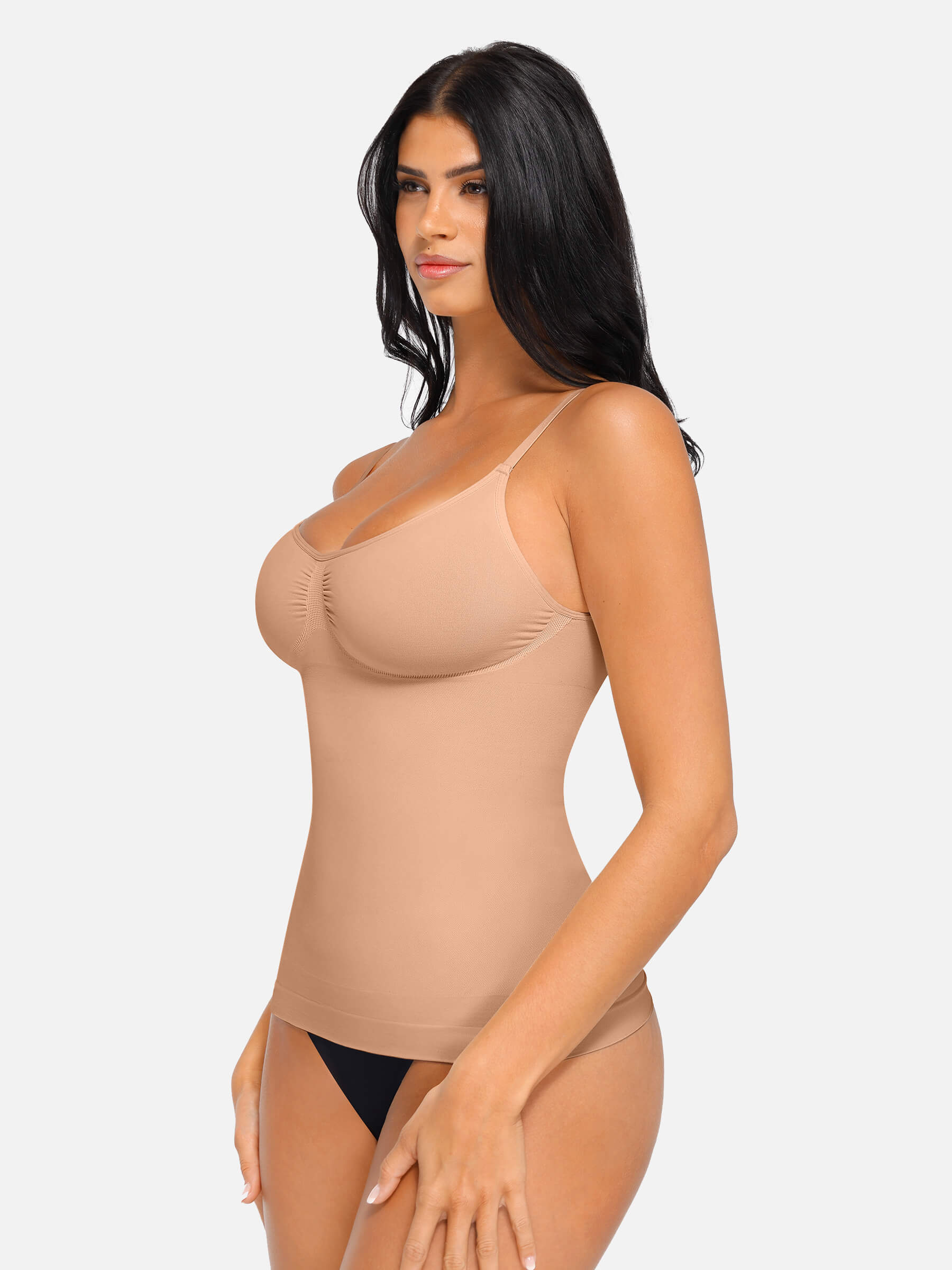 Feelingirl 3-Pack Bust Support and Waist Control Shape Tank Top Bundle